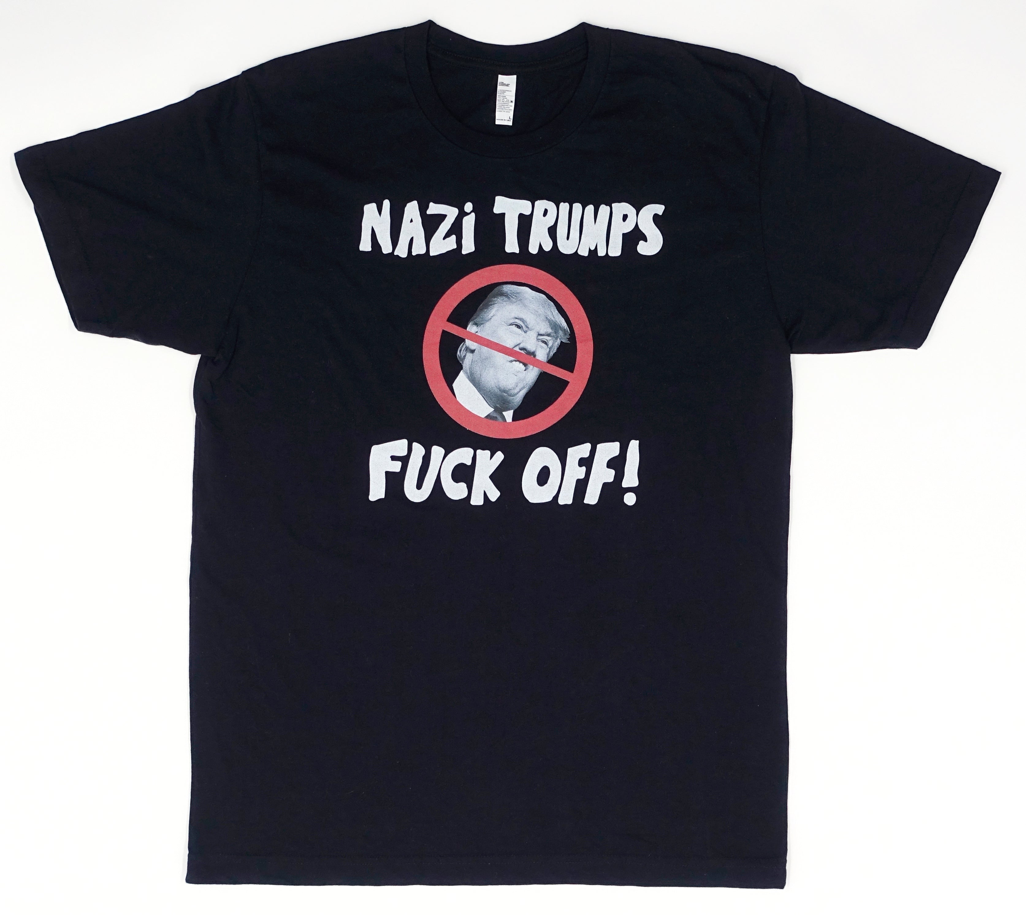 Alternative Tentacles ‎– Nazi Trumps Fuck Off 00's Shirt Size Large