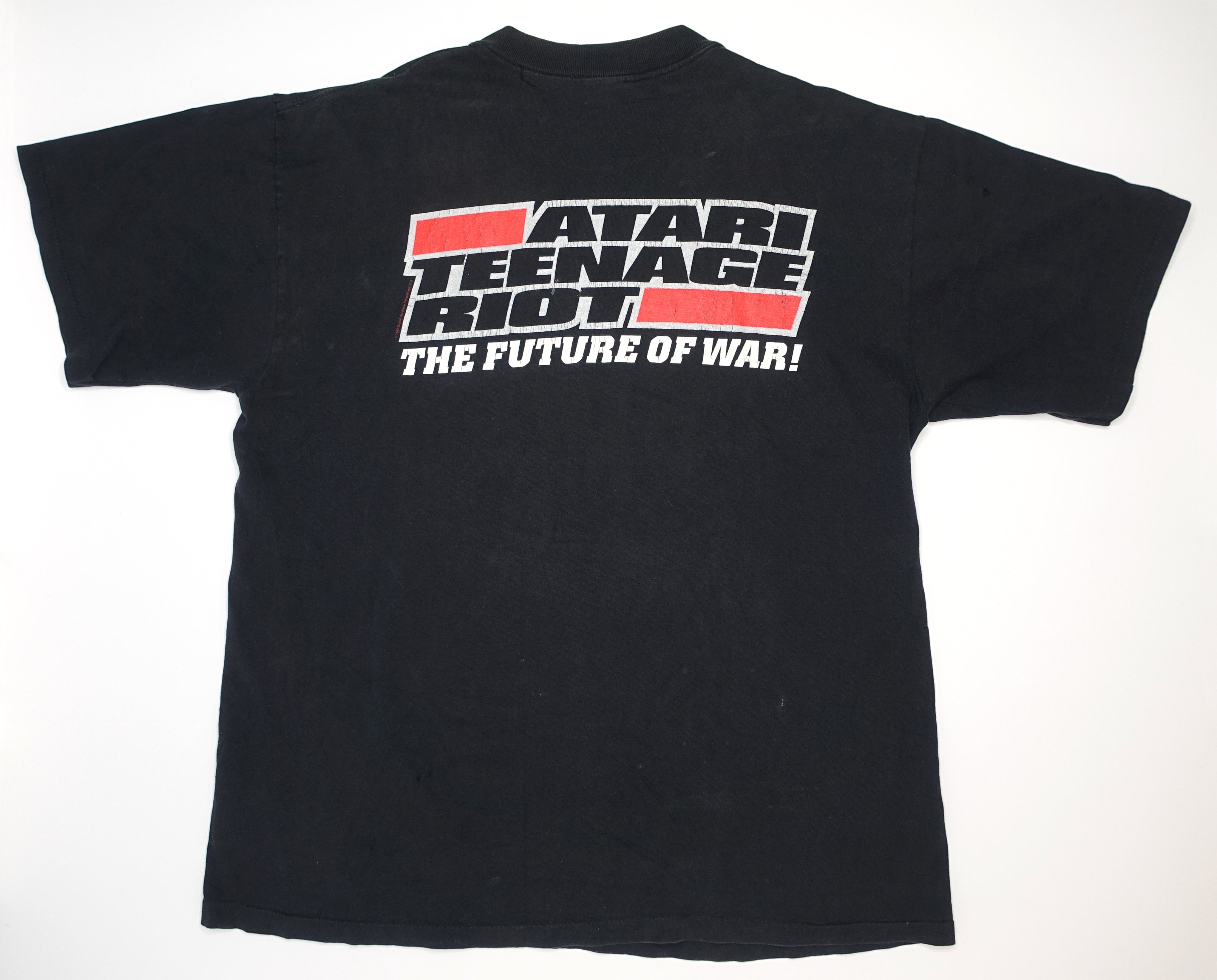 Atari Teenage Riot - Future Of War 1997 Tour Shirt Size XL