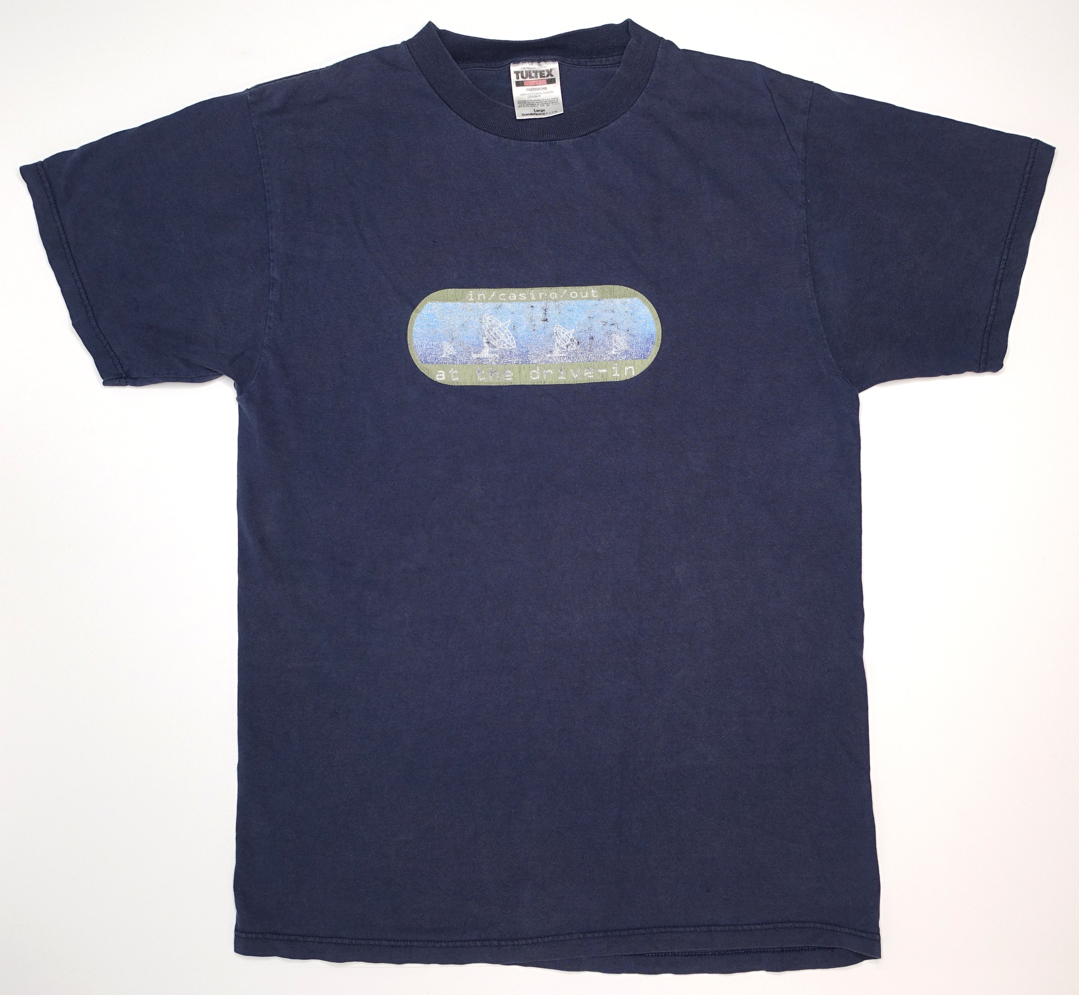 At the Drive-In ‎– In/Casino/Out 1998 Tour Shirt Size Large