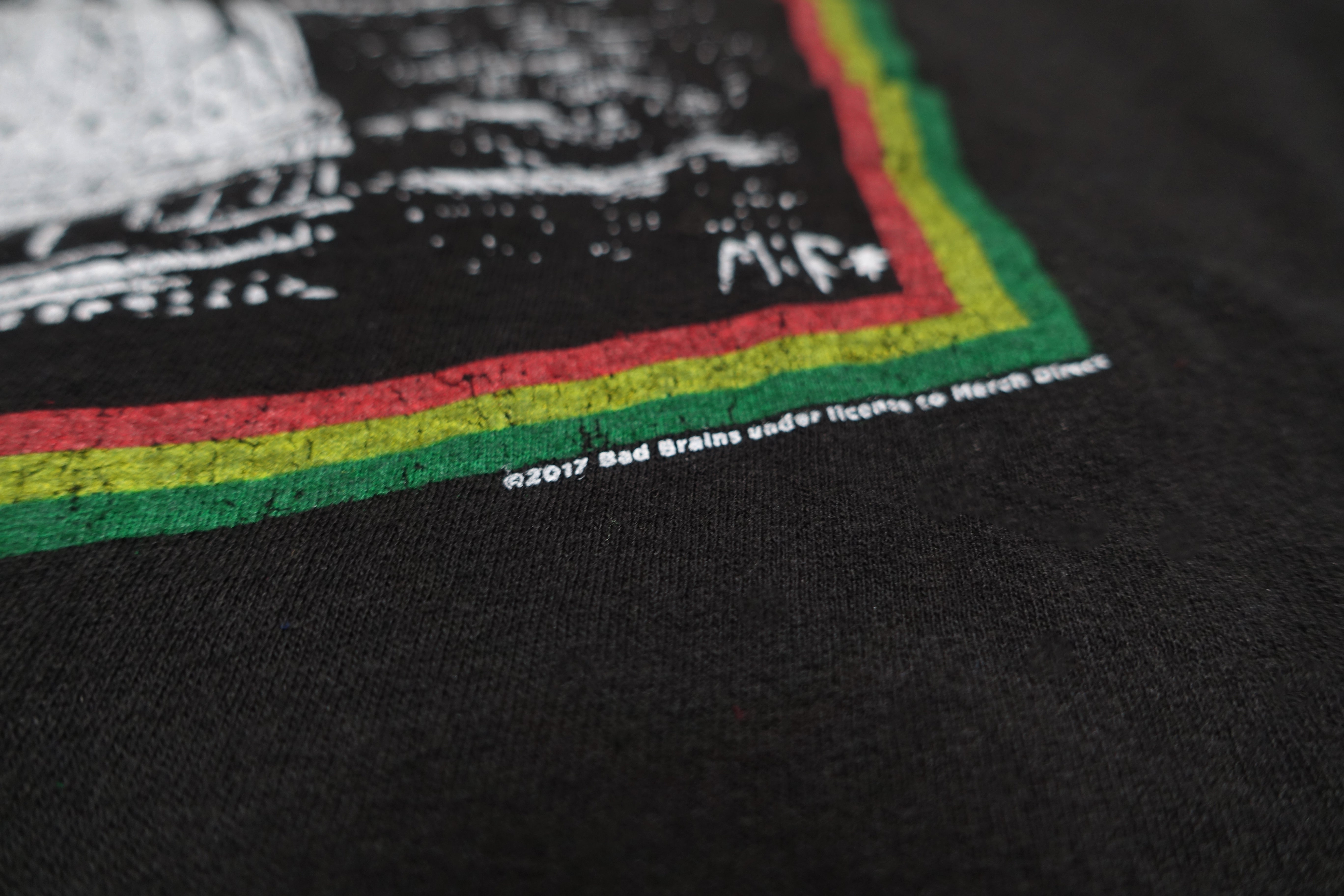 Bad Brains - Self Titled Official Re-issue Shirt Size Small