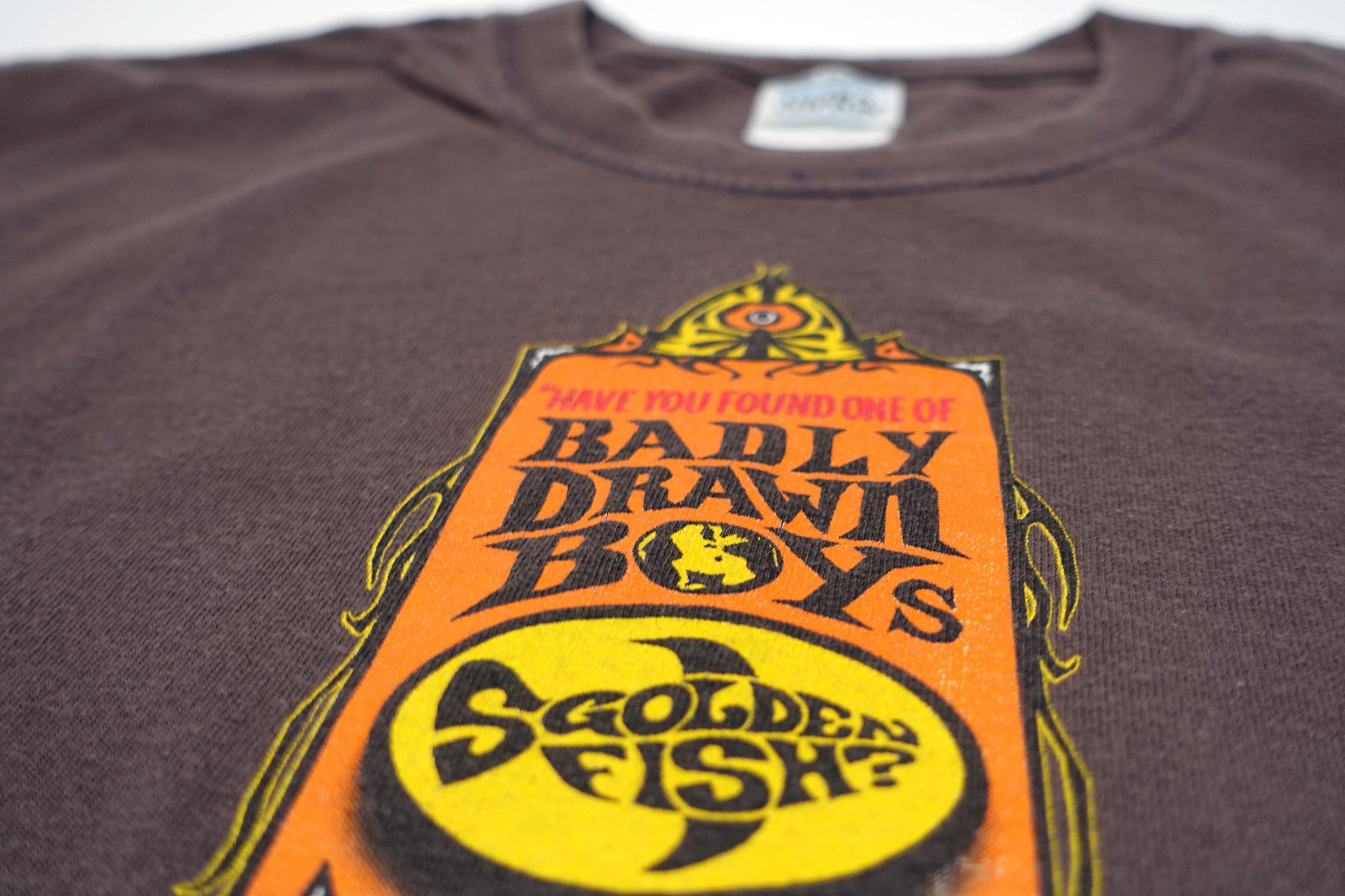 Badly Drawn Boy – Have You Fed The Fish? 2002 Tour Shirt Size XL
