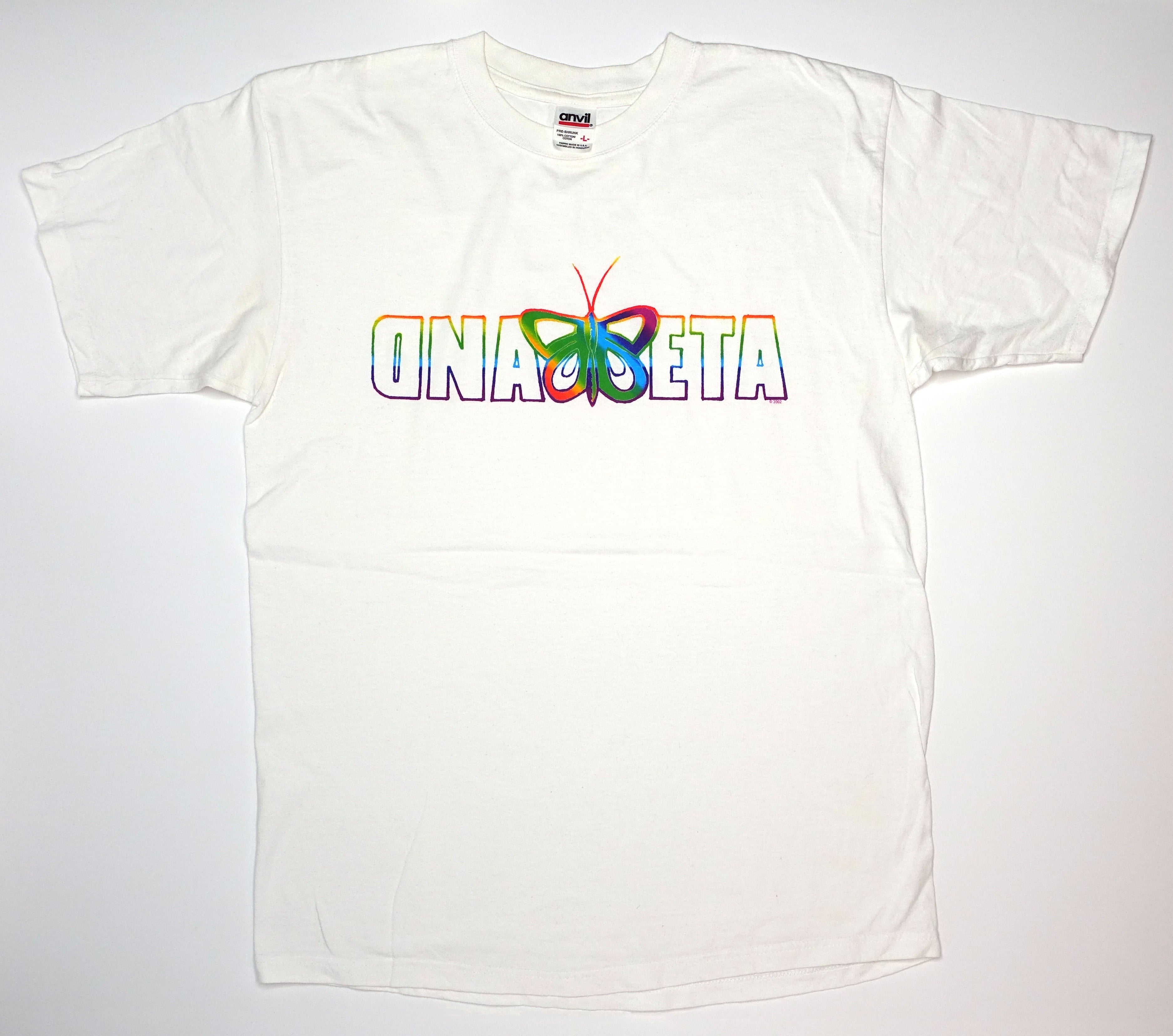 Beta Band - Butterfly / Hot Shots II 2001 Tour Shirt Size Large
