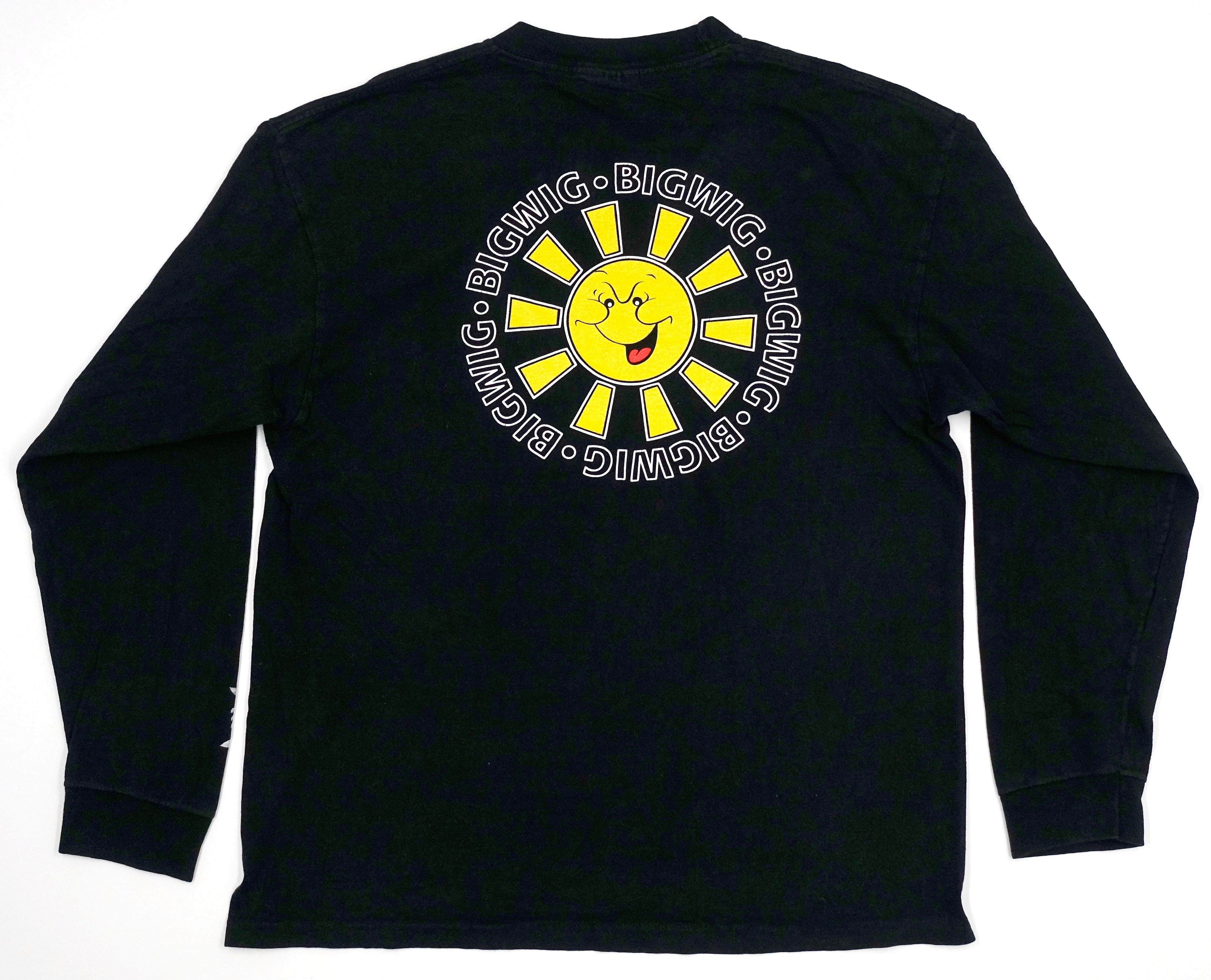 Bigwig – Sun Logo 90's Tour Long Sleeve Shirt Size XL