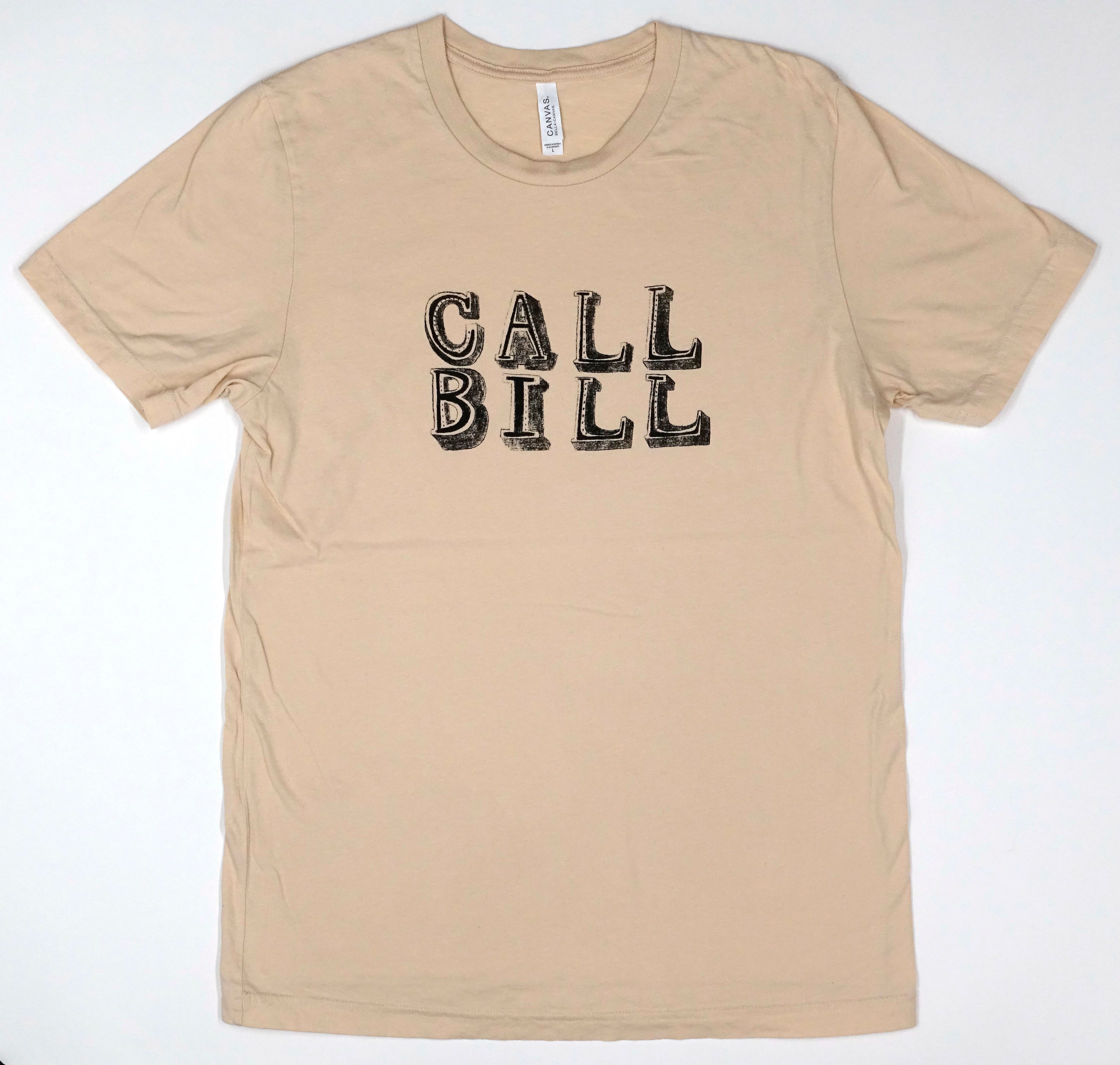 Bill Callahan - Call Bill 2019 Tour Shirt Size Large