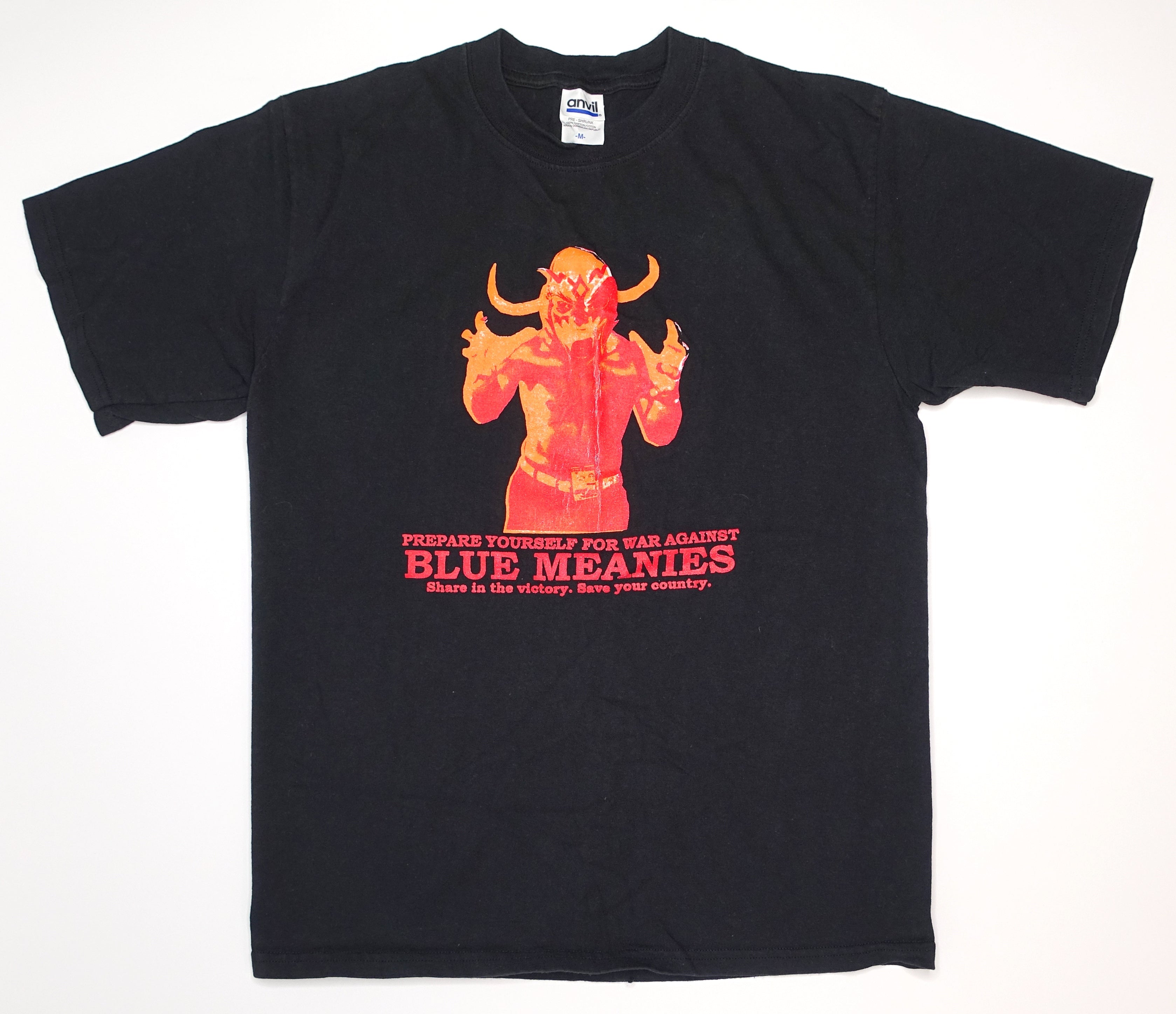 Blue Meanies – Prepare Yourself For War Against Tour Shirt Size Medium