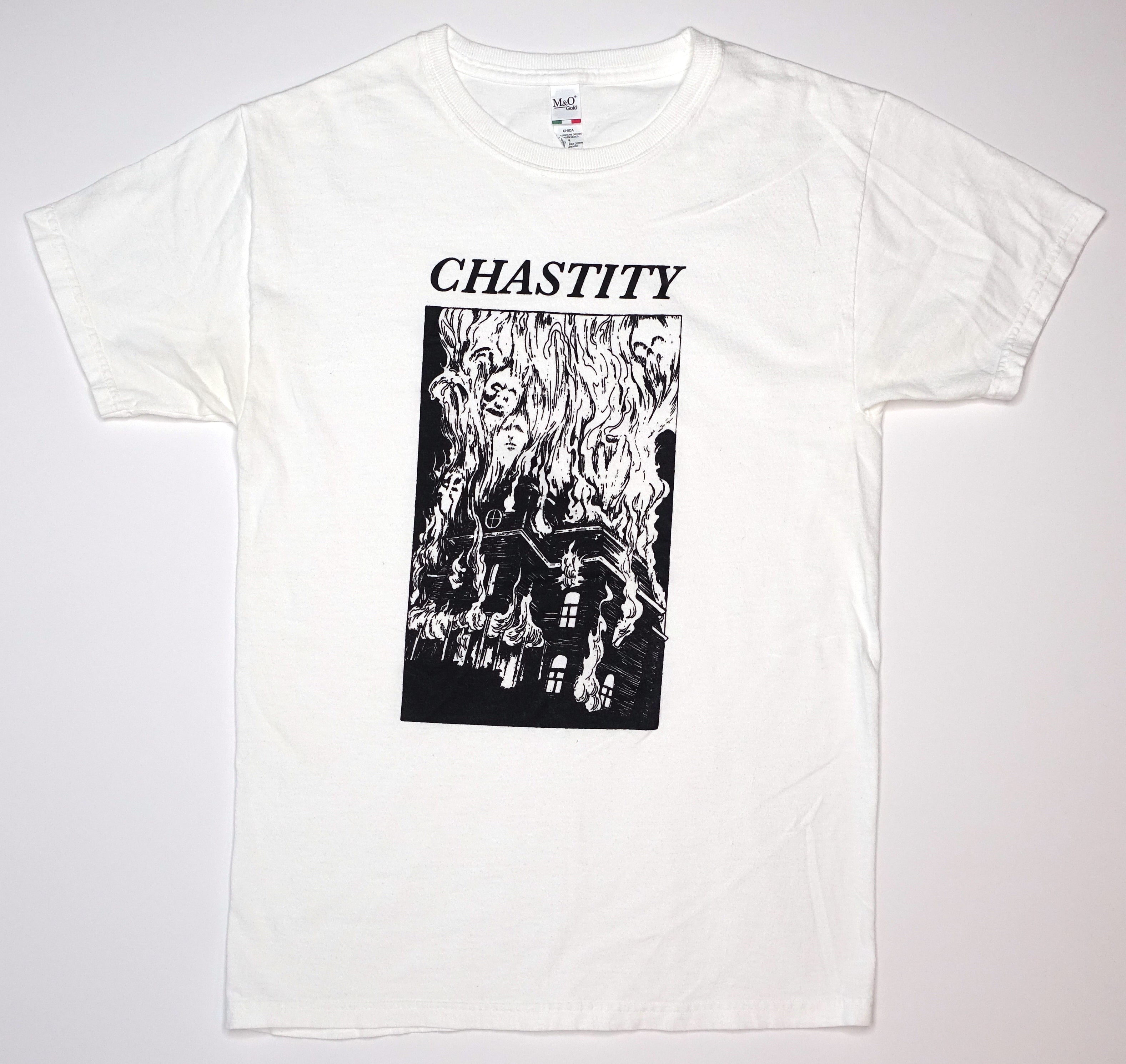 Chastity – Home Made Satan Tour Shirt Size Small