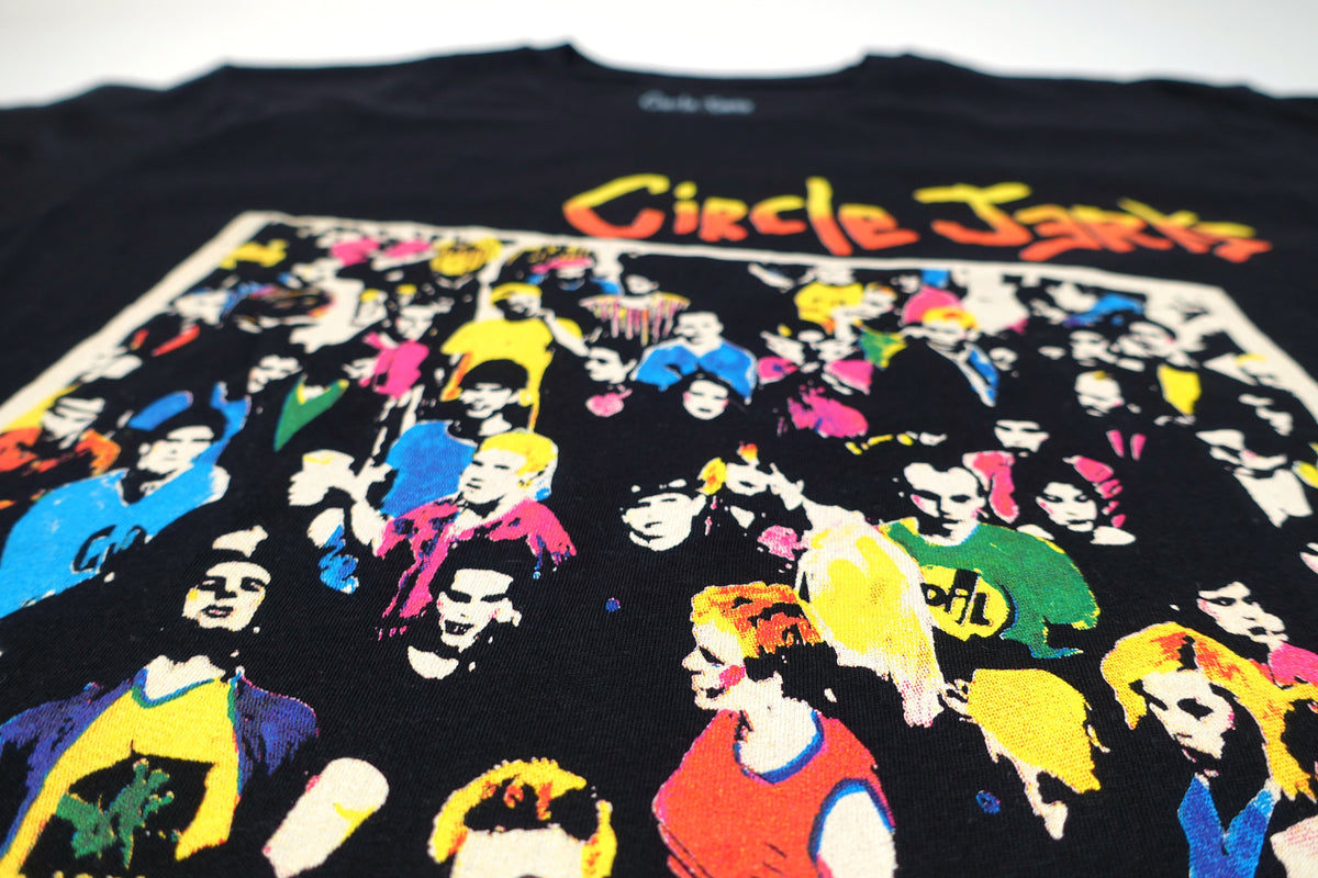 Circle Jerks - Group Sex 2010 Repress Shirt Size Large