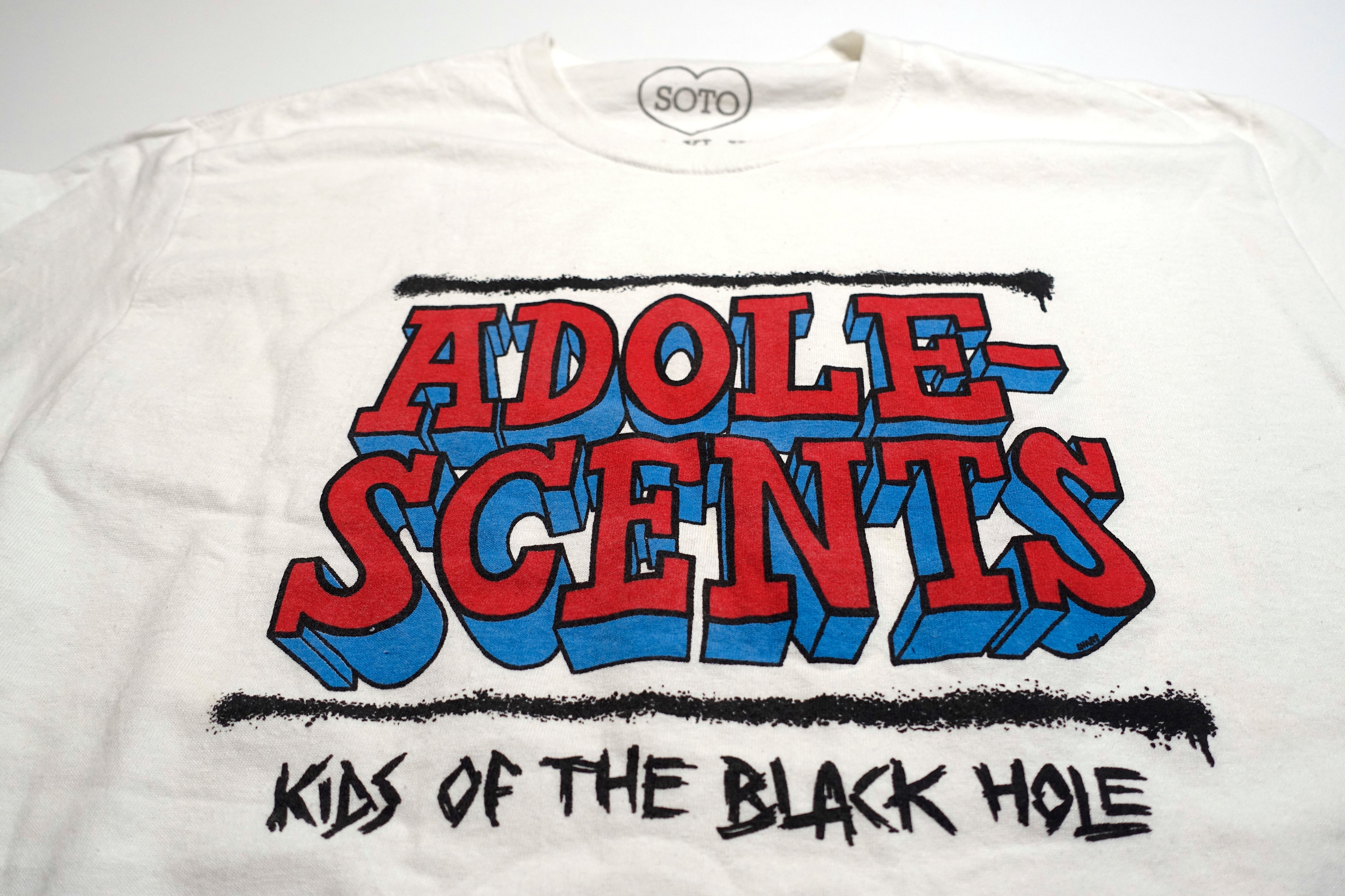 Adolescents - Kids Of The Black Hole Tour Shirt Size Large