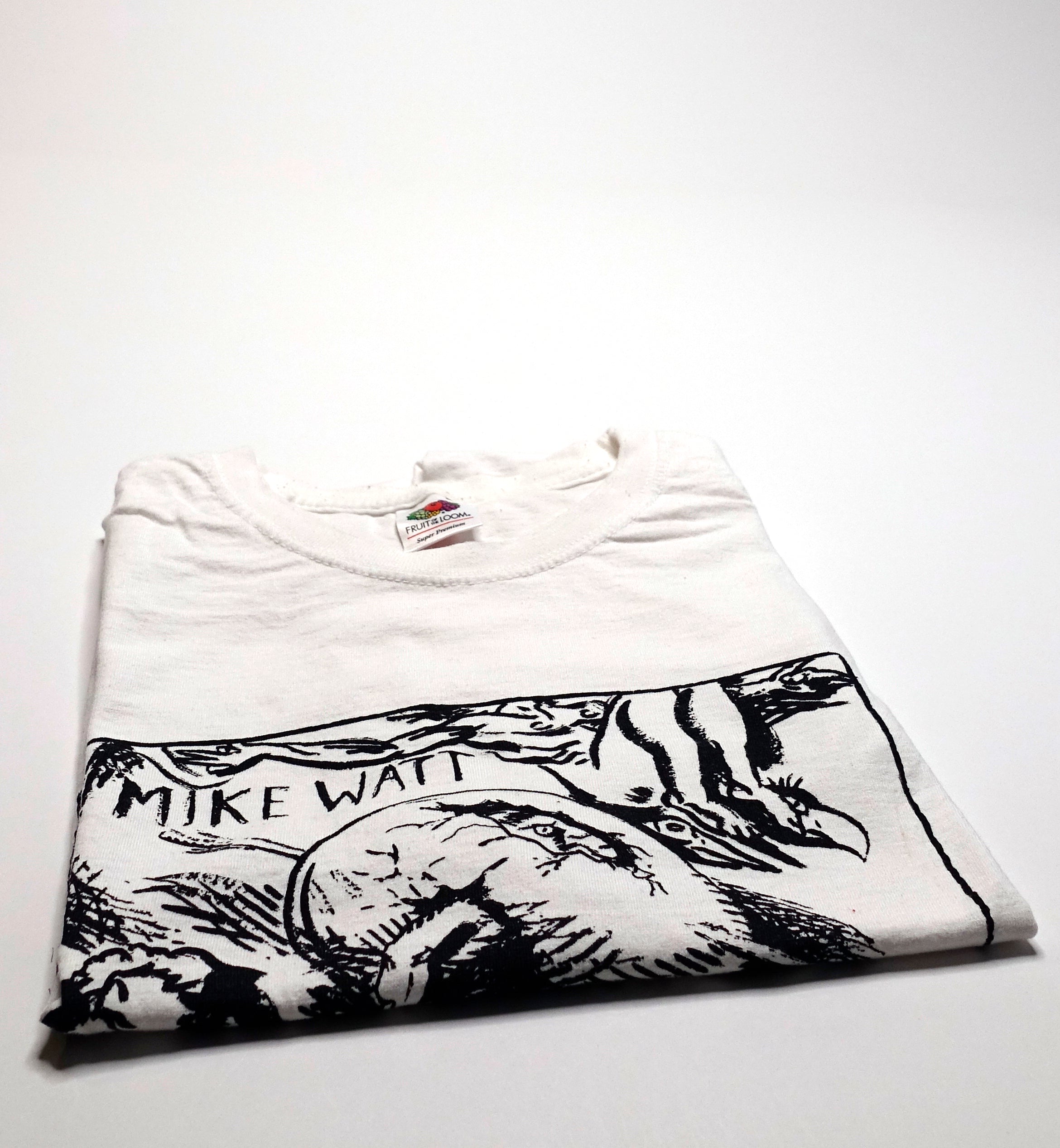 Mike Watt & the Missingmen - Third Opera Europe 2014 Tour Shirt Size Medium