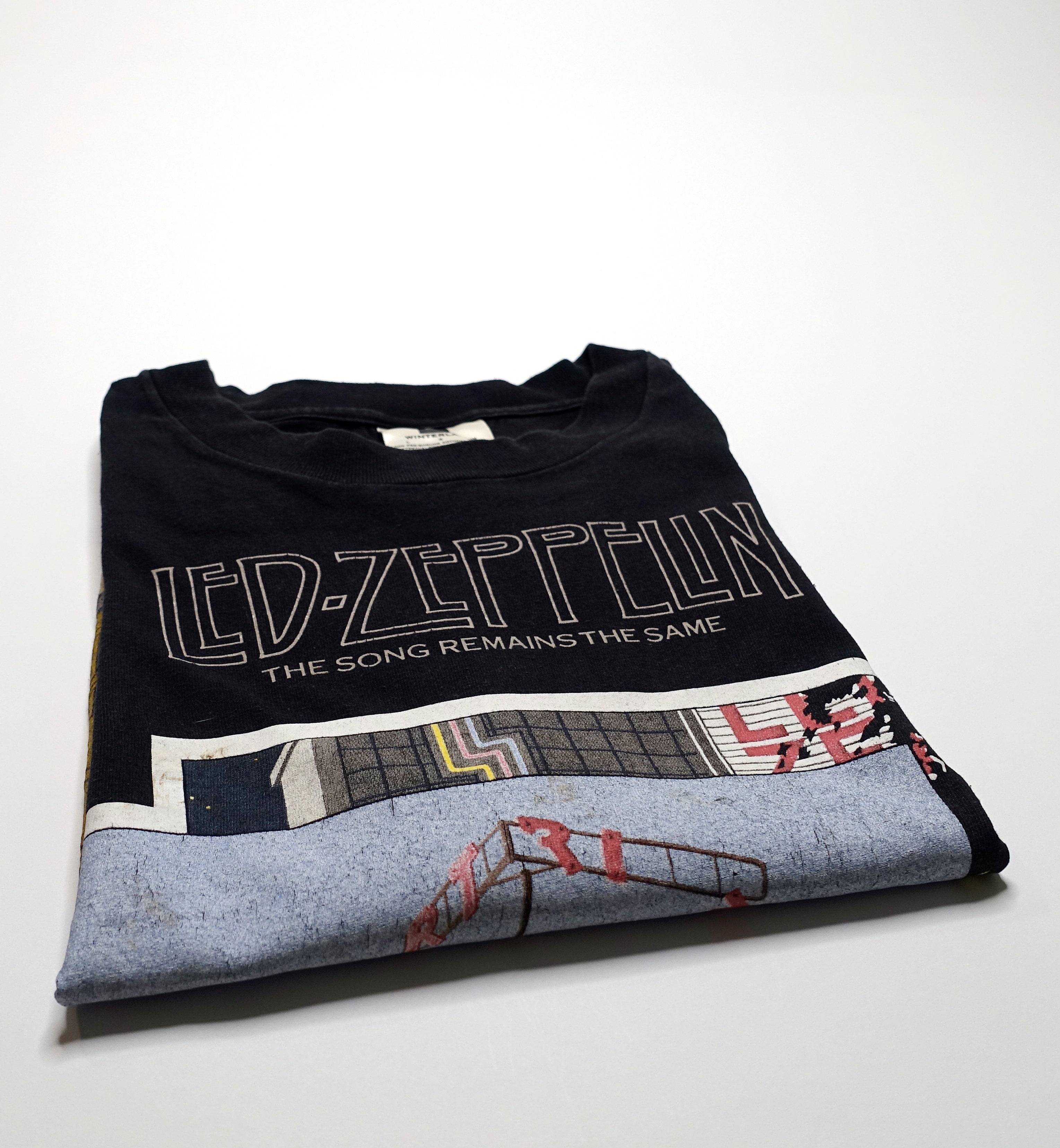 Led Zeppelin - Song Remains The Same Winterland Shirt Size Large