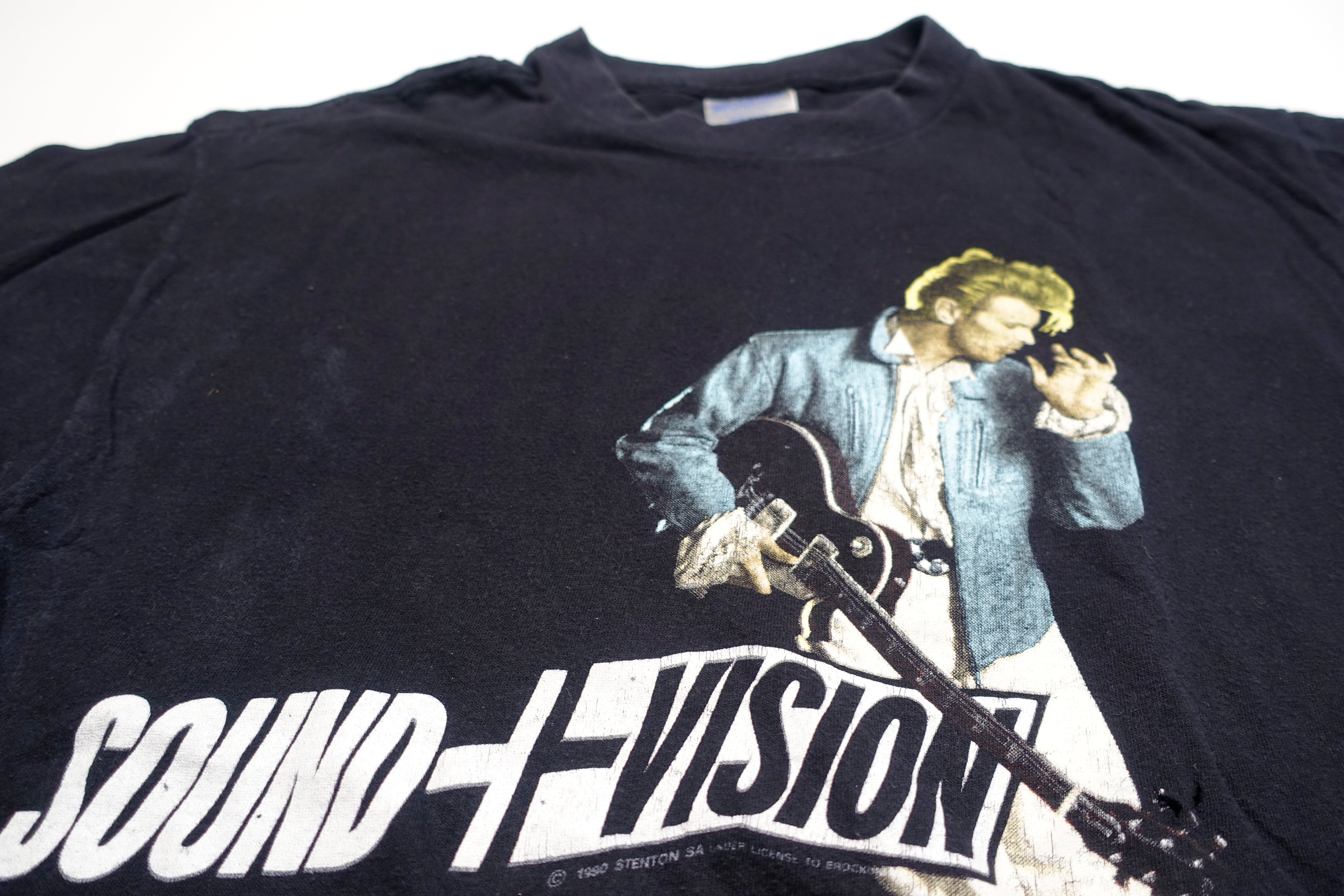 David Bowie - Sound / Vision 1990 Tour Shirt Size XL (Black)