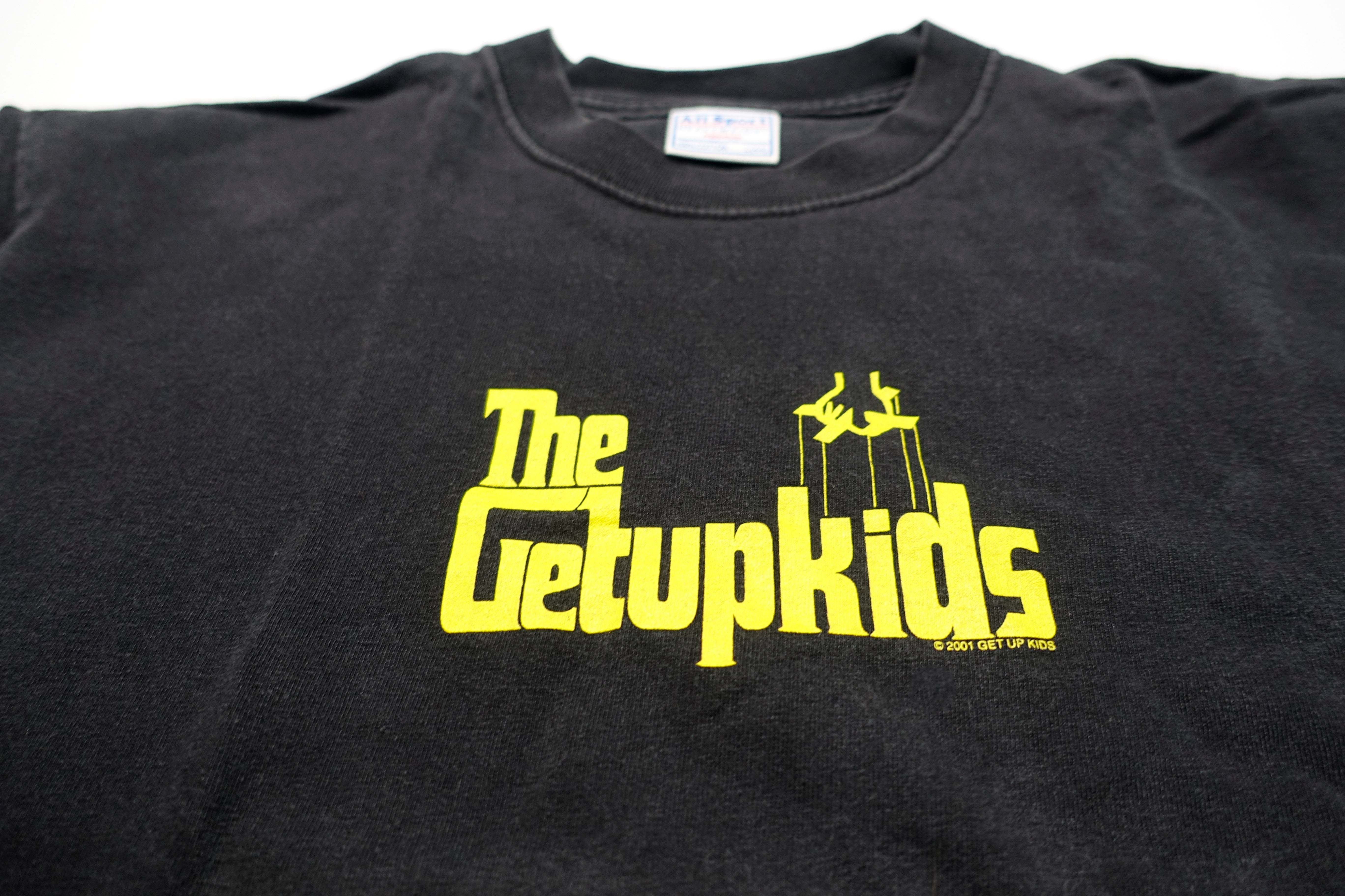 the Get Up Kids - Godfather Logo 2001 Tour Shirt Size Large