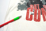 the Clash ‎– Out Of Control / Mohawk Revenge 1984 Tour Shirt Size Medium