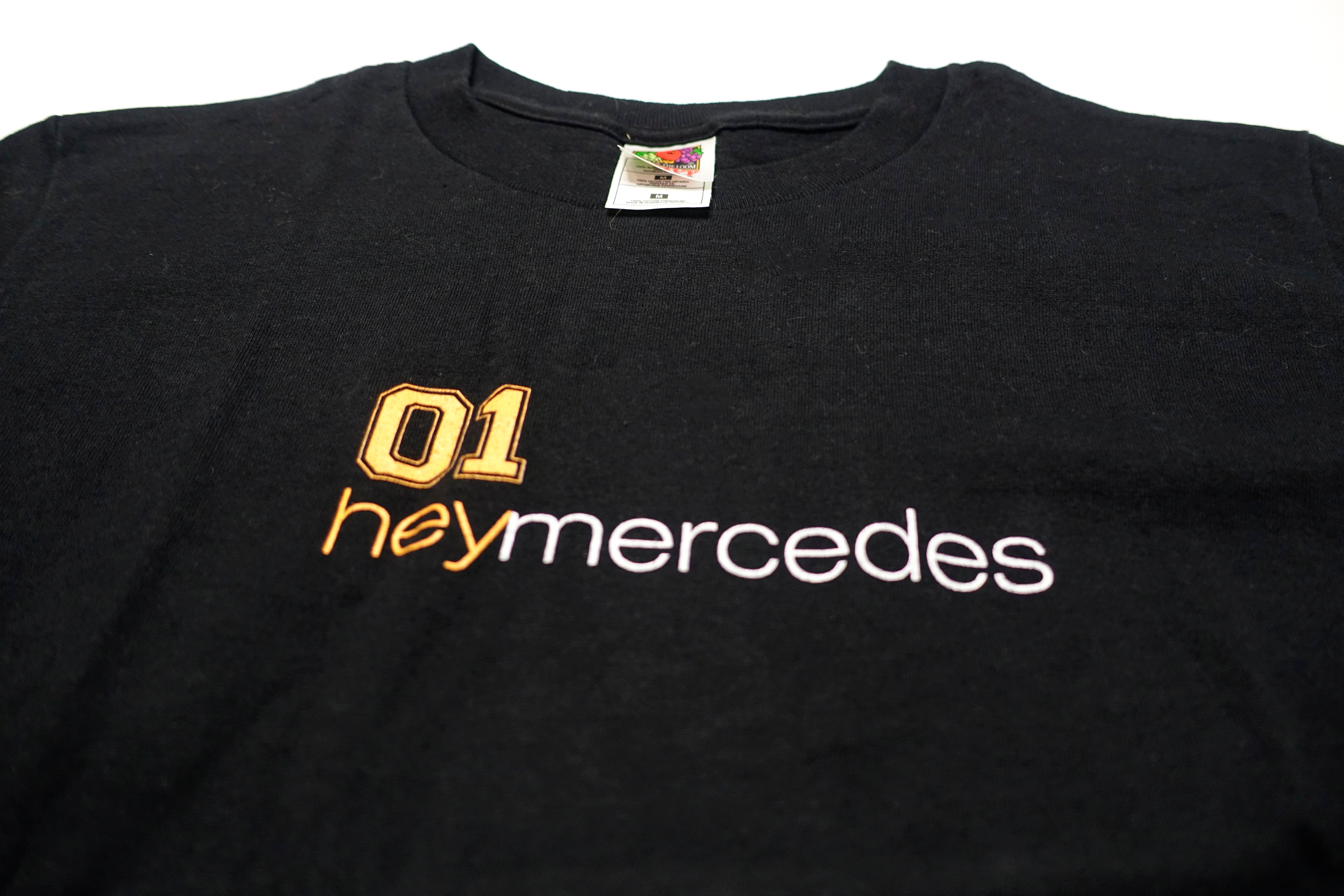 Hey Mercedes – 01 Everynight Fire Works Tour Shirt Size Medium