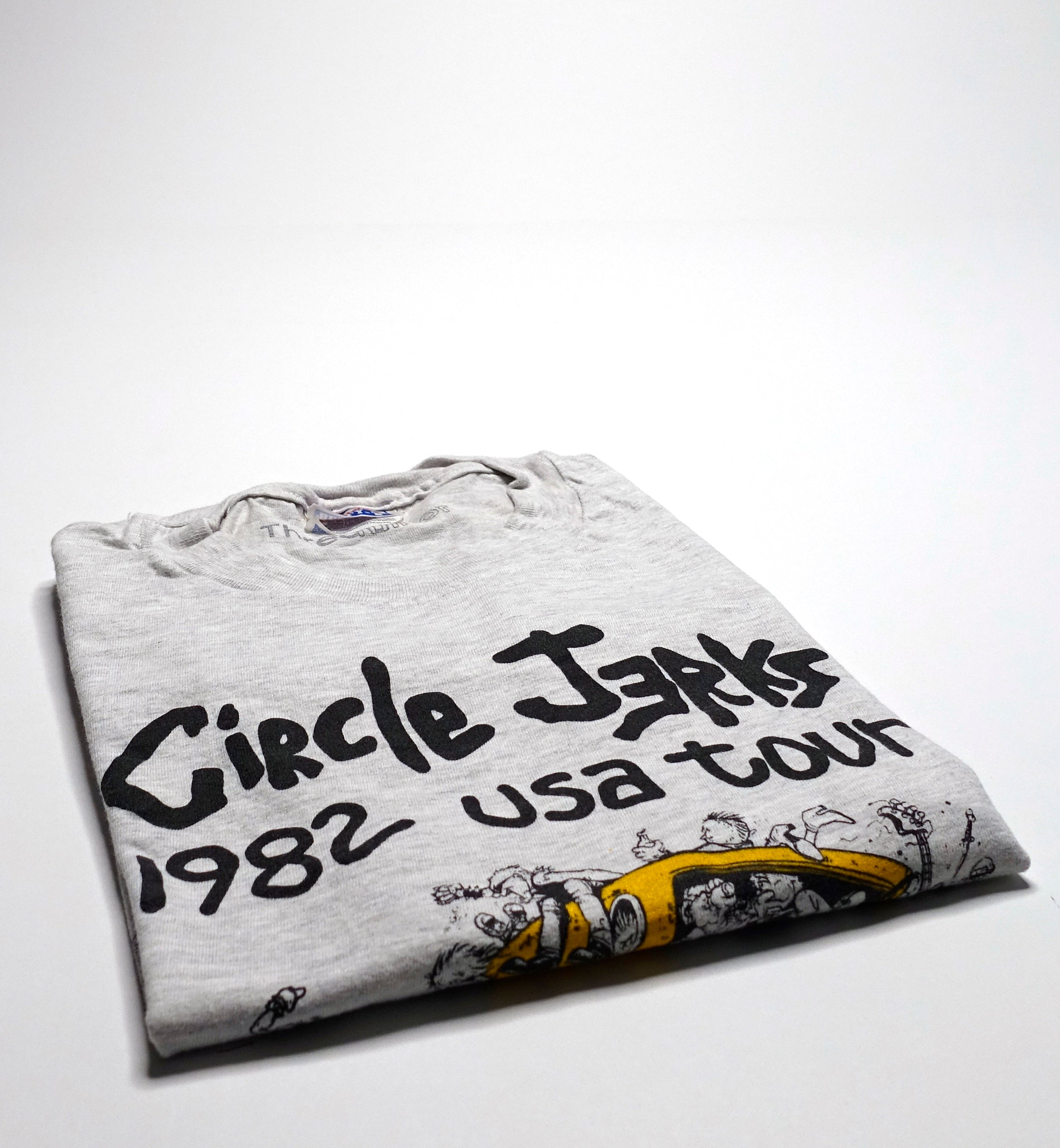 Circle Jerks - Wild In The Streets 1982 Tour (Bootleg By Me) Shirt Size XL