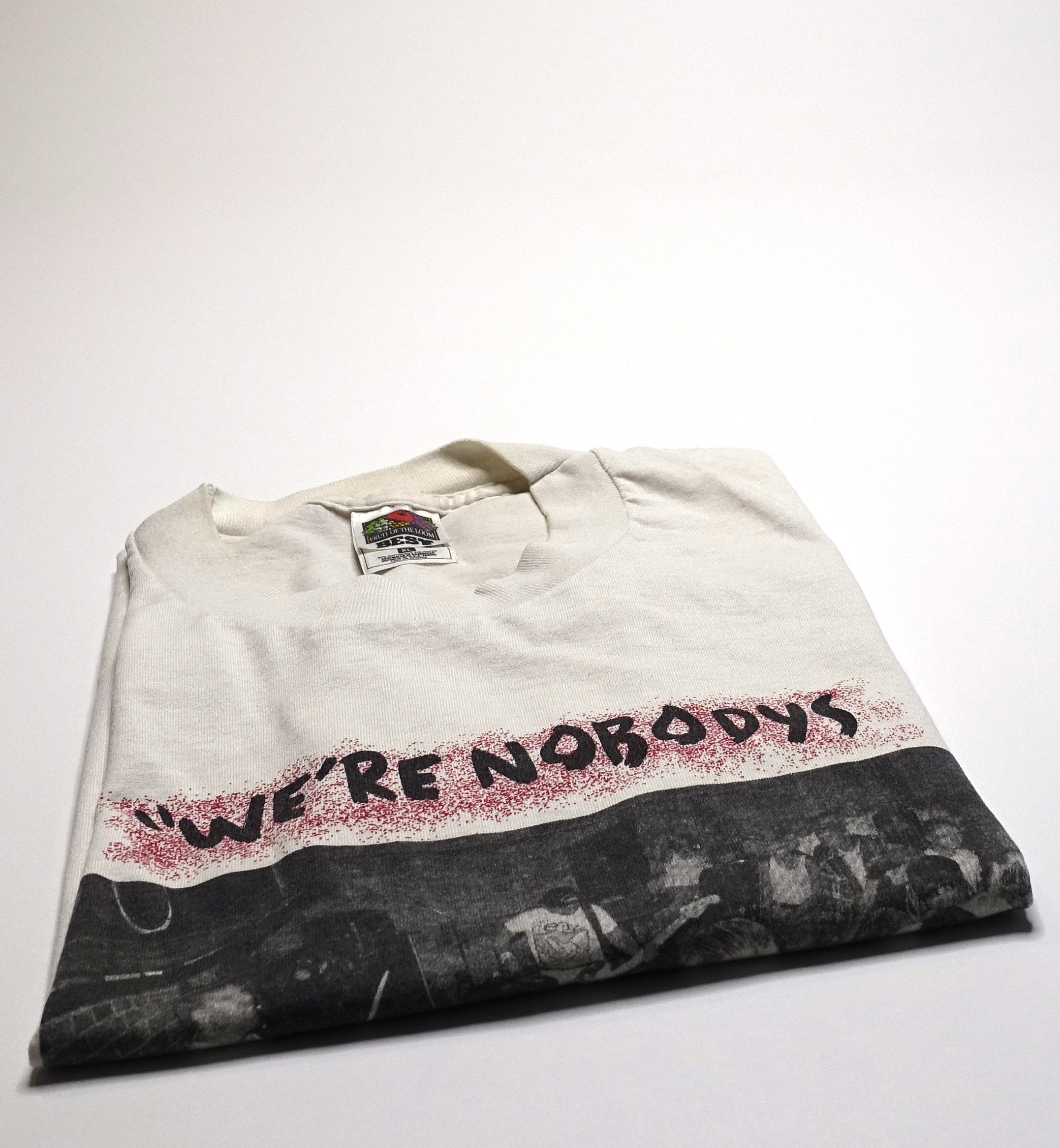 Nobodys - We're Nobodys 1999 Tour Shirt Size XL