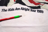 the Who – The Kids Are Alright 1989 US Tour Shirt Size XL / Large