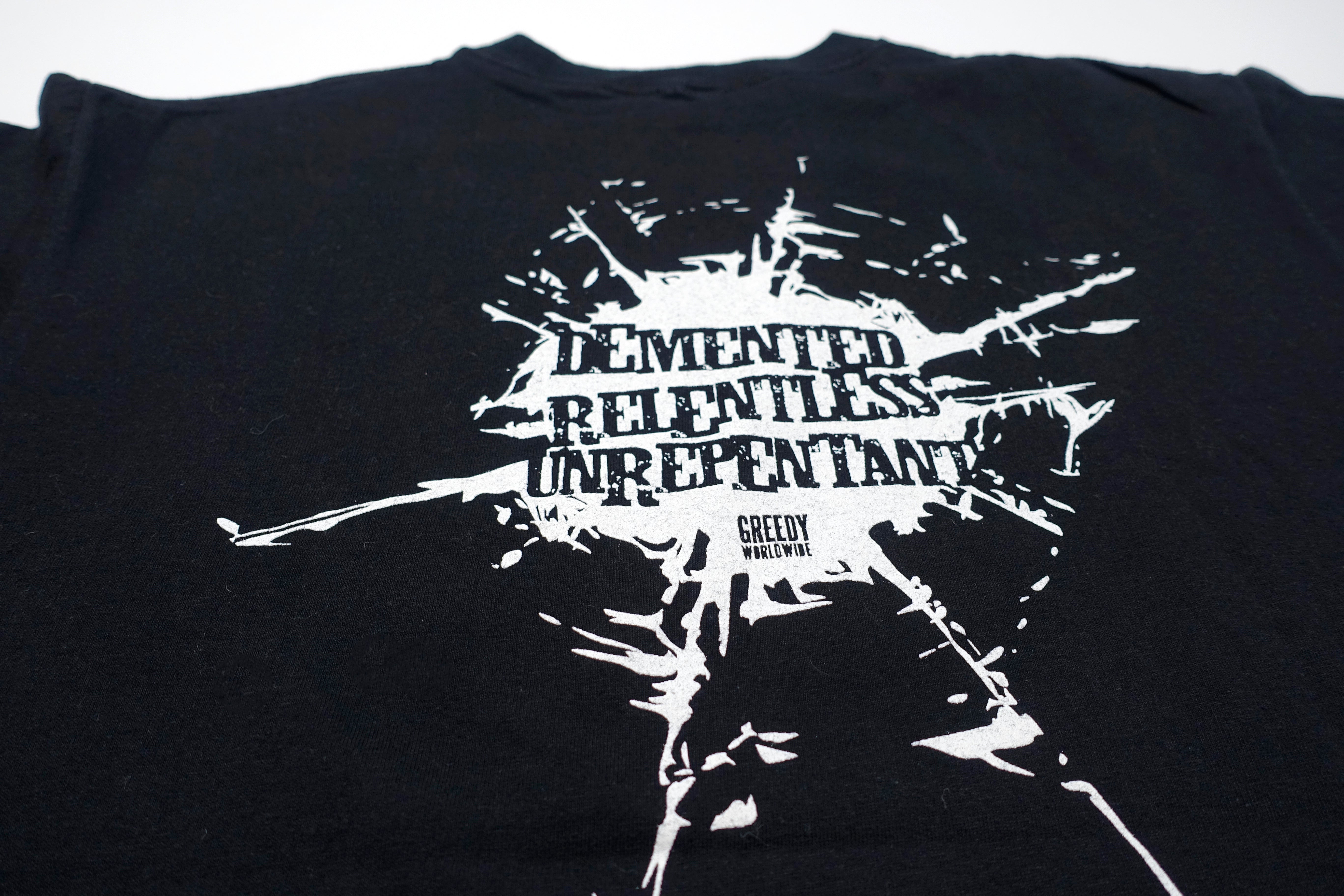 Dwarves - Demented Relentless Unrepentant Tour Shirt Size Large