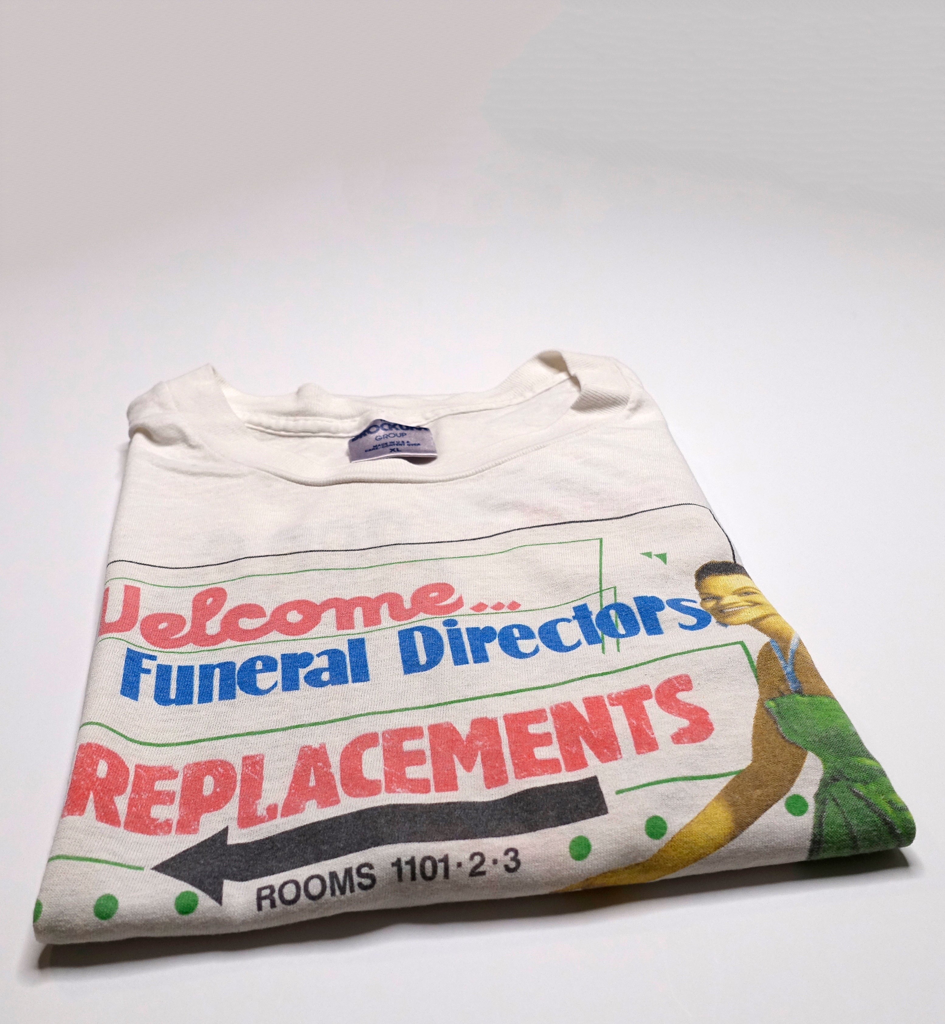 the Replacements - Welcome, Funeral Directors 1991 Tour Shirt