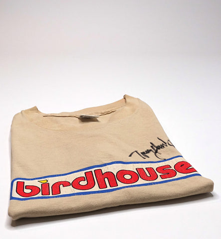 Birdhouse Skateboards - Bar Logo (Autographed by Tony Hawk) 90's Shirt Size Medium