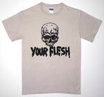 Your Flesh ‎– Skull Shirt Size Small