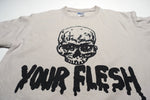 Your Flesh ‎– Skull Shirt Size Small