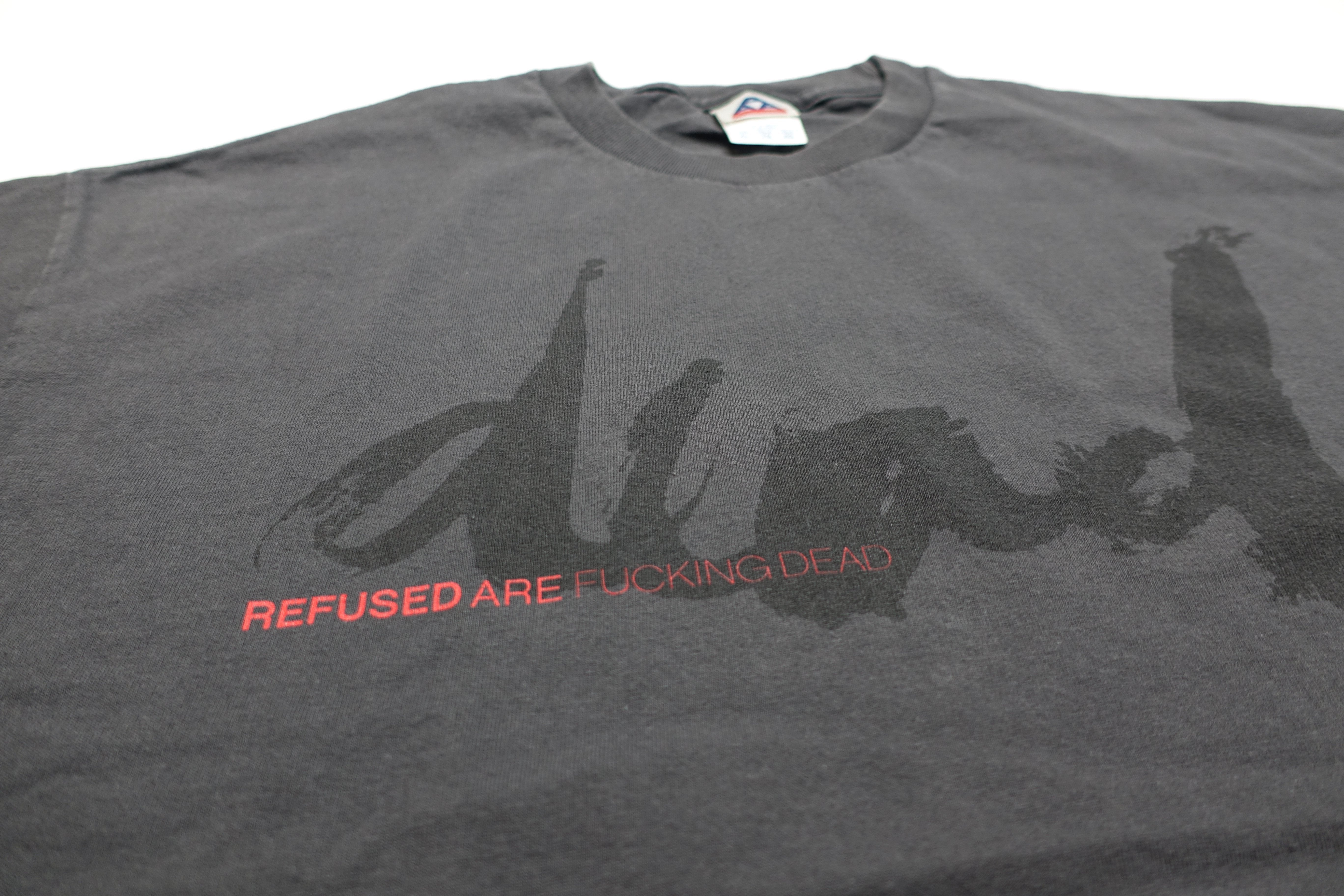 Refused - ...Are Fucking Dead 90's Tour Shirt Size XL