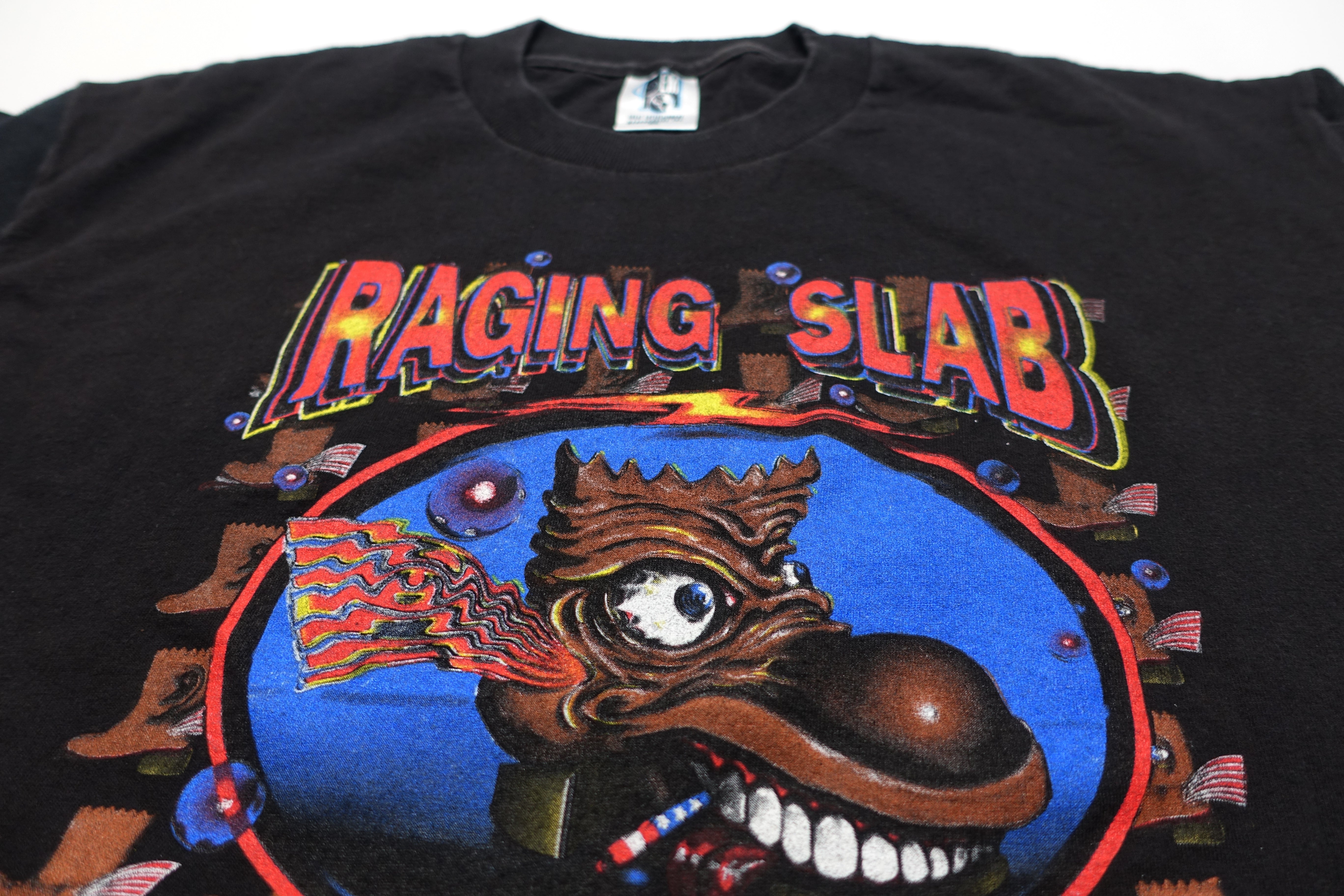 Raging Slab ‎– Dynamite Monster Boogie Concert 1993 Tour Shirt Size XL
