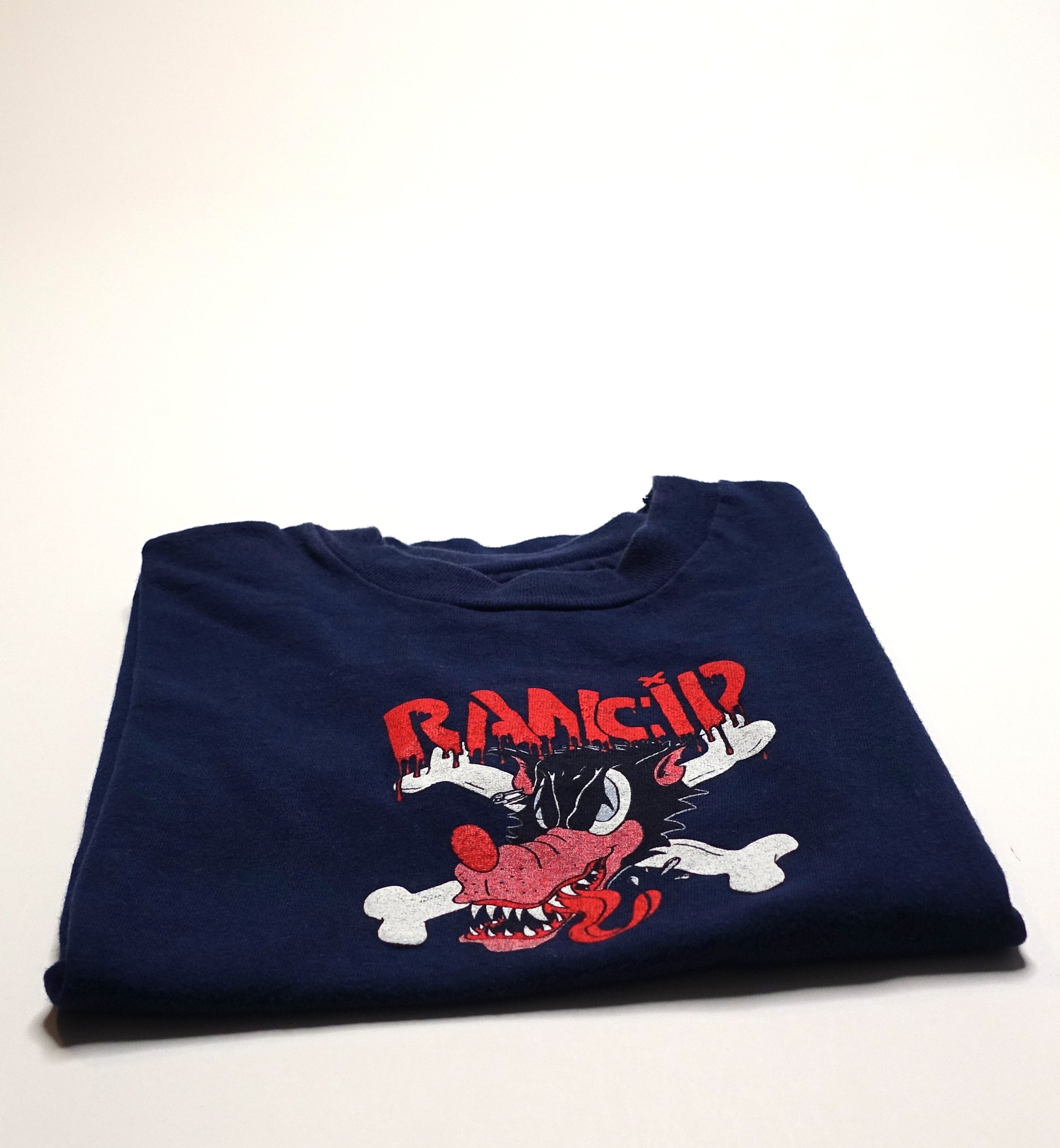 Rancid ‎– Wolf And Crossbones Tour Shirt Size Small / YM