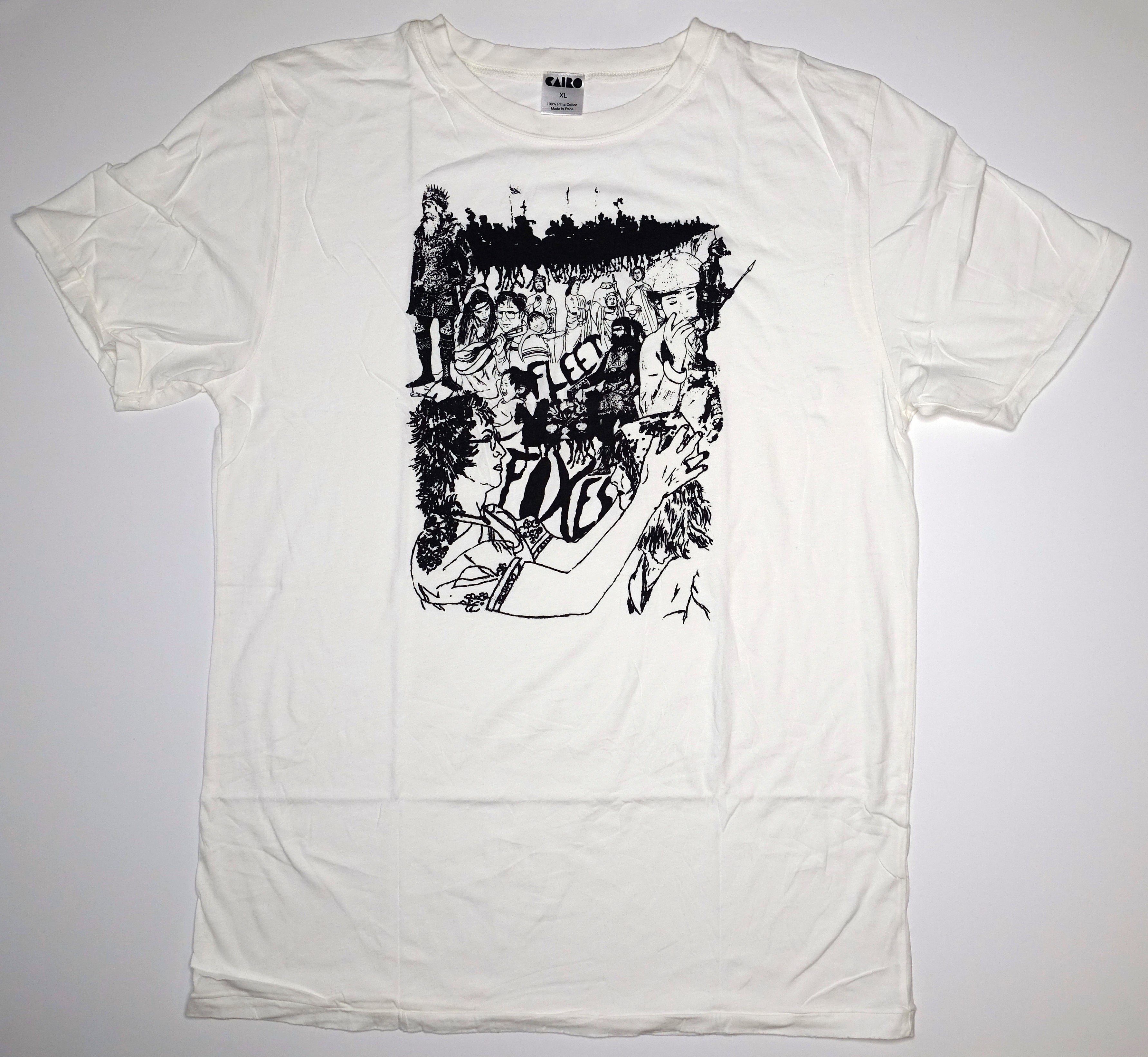 Fleet Foxes - Drawing 2011 Tour Shirt Size XL