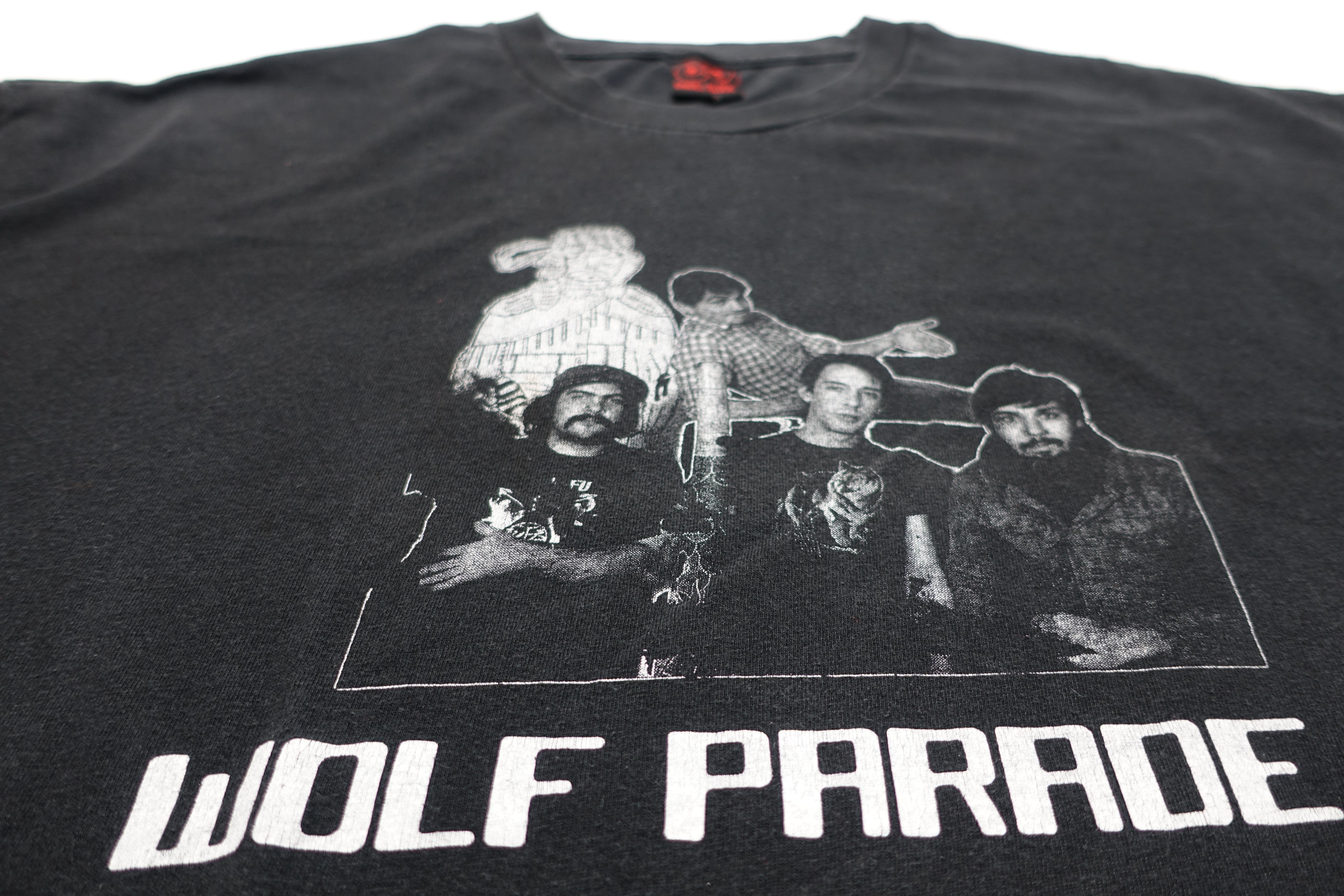 Wolf Parade - Band Photo "Live" Tour Shirt Size XL