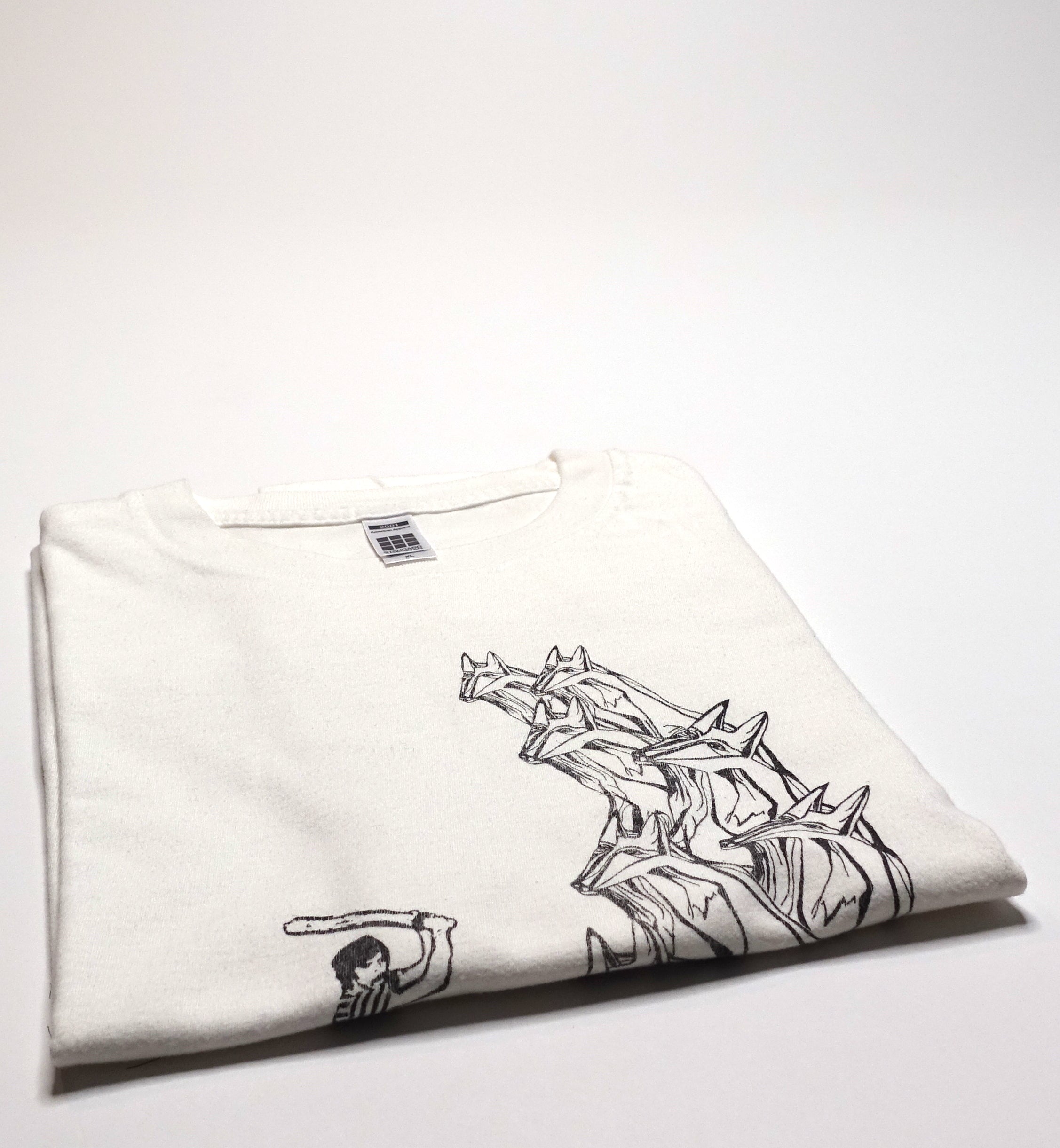Wolf Parade - Sword Wielder Tour Shirt Size XL (White)