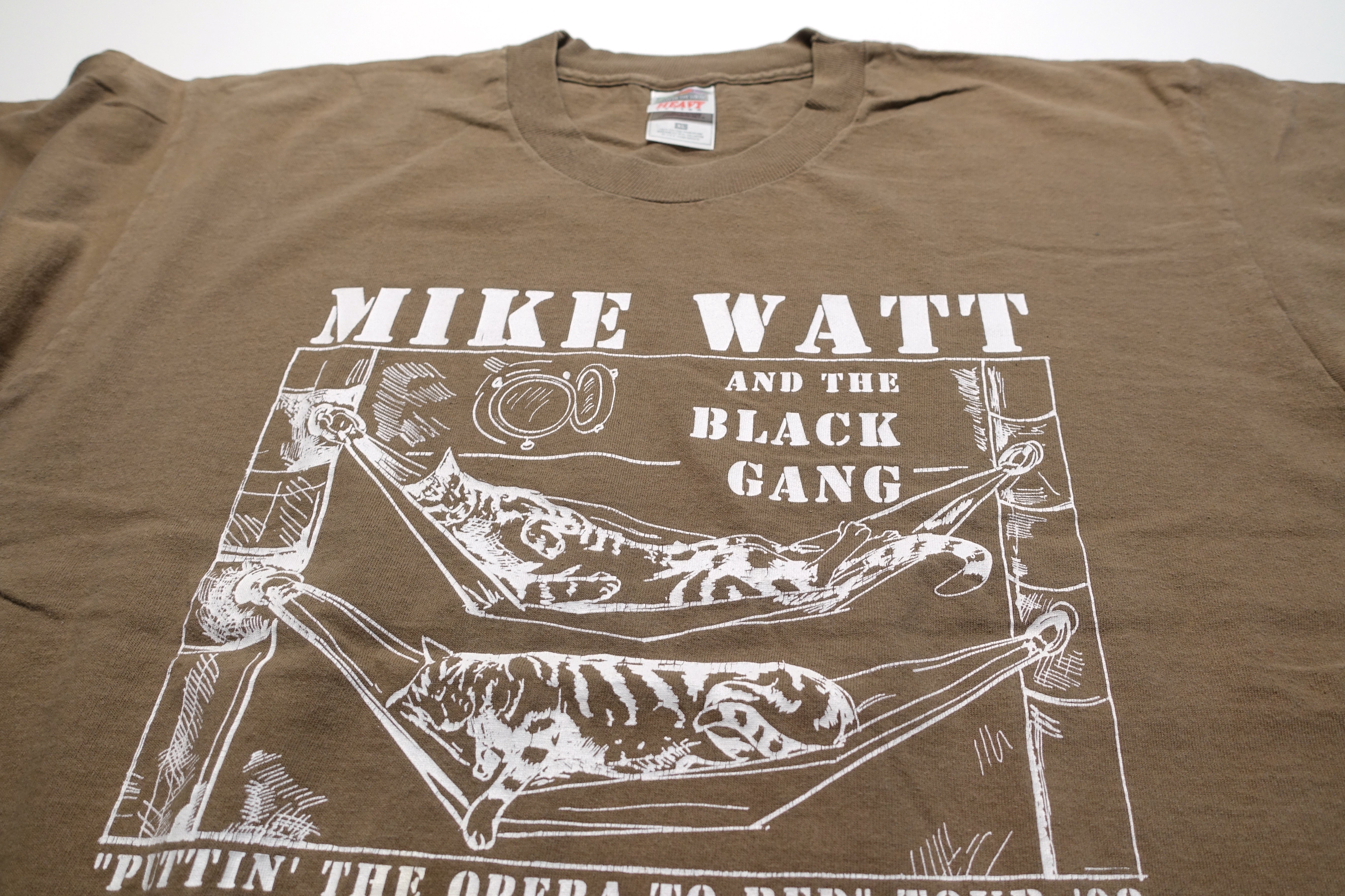 Mike Watt - Puttin' The Opera To Bed 1998 Tour Shirt Size XL