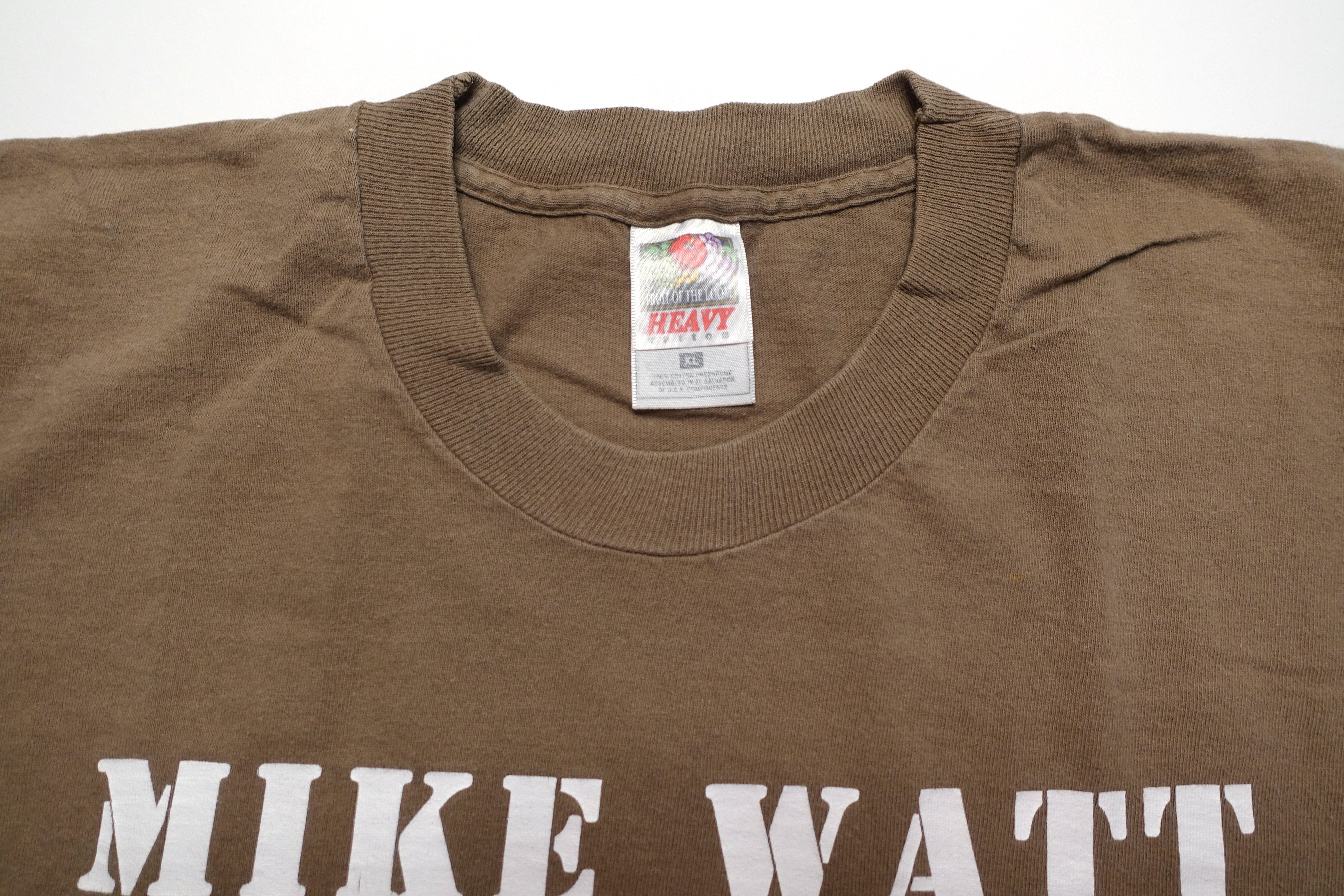 Mike Watt - Puttin' The Opera To Bed 1998 Tour Shirt Size XL