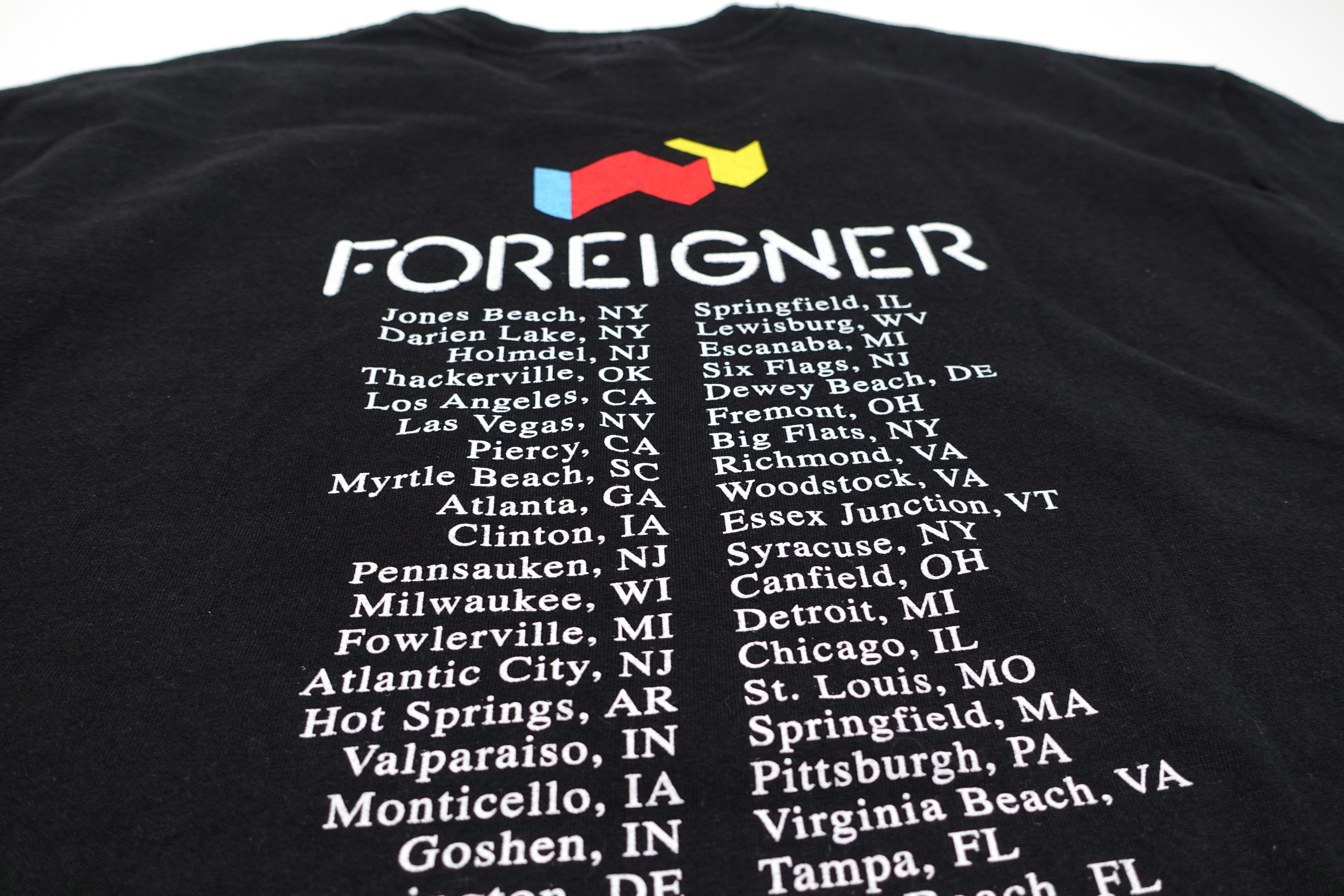 Foreigner - 2006 World Tour Shirt Size Large