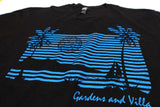 Gardens And Villa – Beach Scene S/T 2011 Tour Shirt Size Large