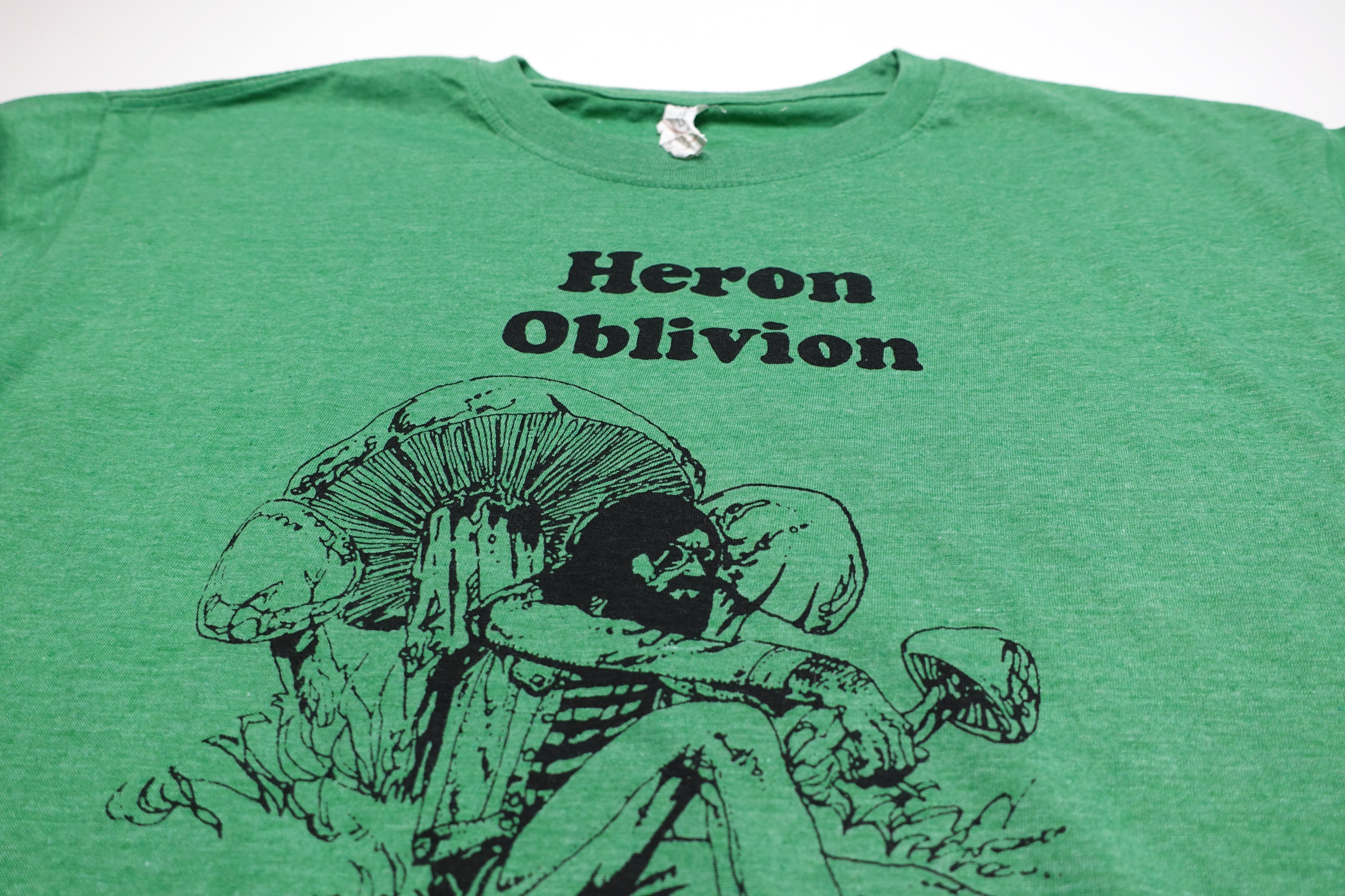Heron Oblivion – Shroomin' Biker 2016 Tour Shirt Size Large