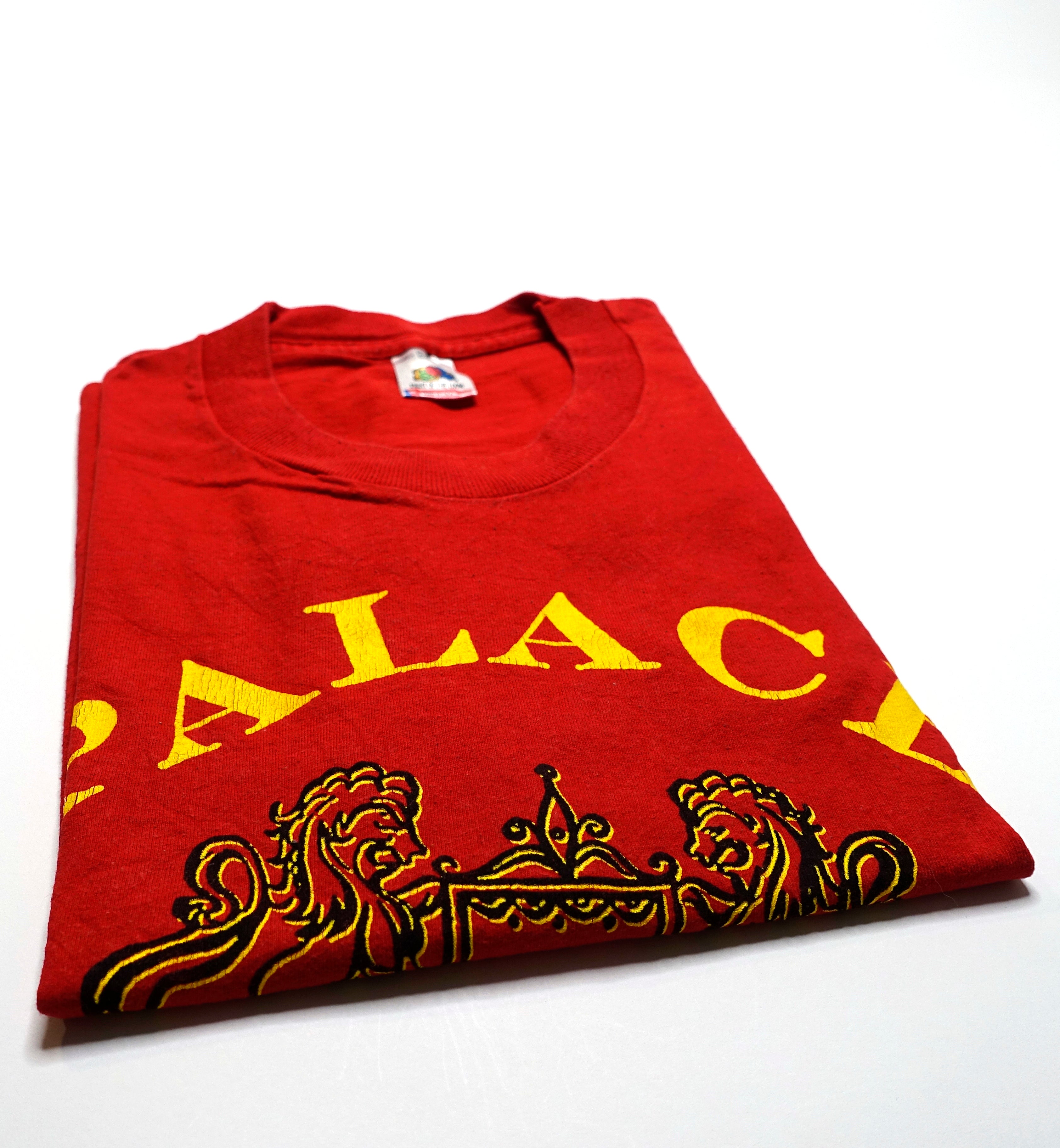 Palace Music - Red Lion Crest 90's Tour Shirt Size Large
