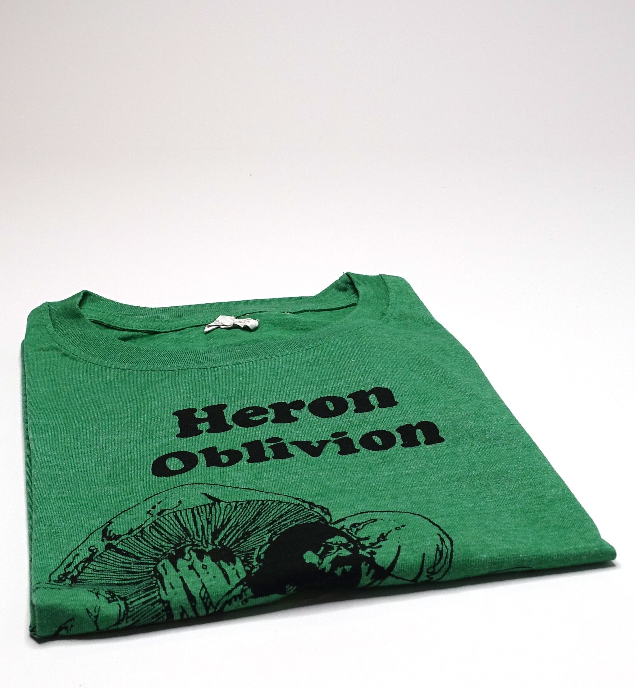 Heron Oblivion – Shroomin' Biker 2016 Tour Shirt Size Large