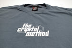 the Crystal Method  ‎– Transmitting Galactic Energy 1997 Tour Shirt Size XL