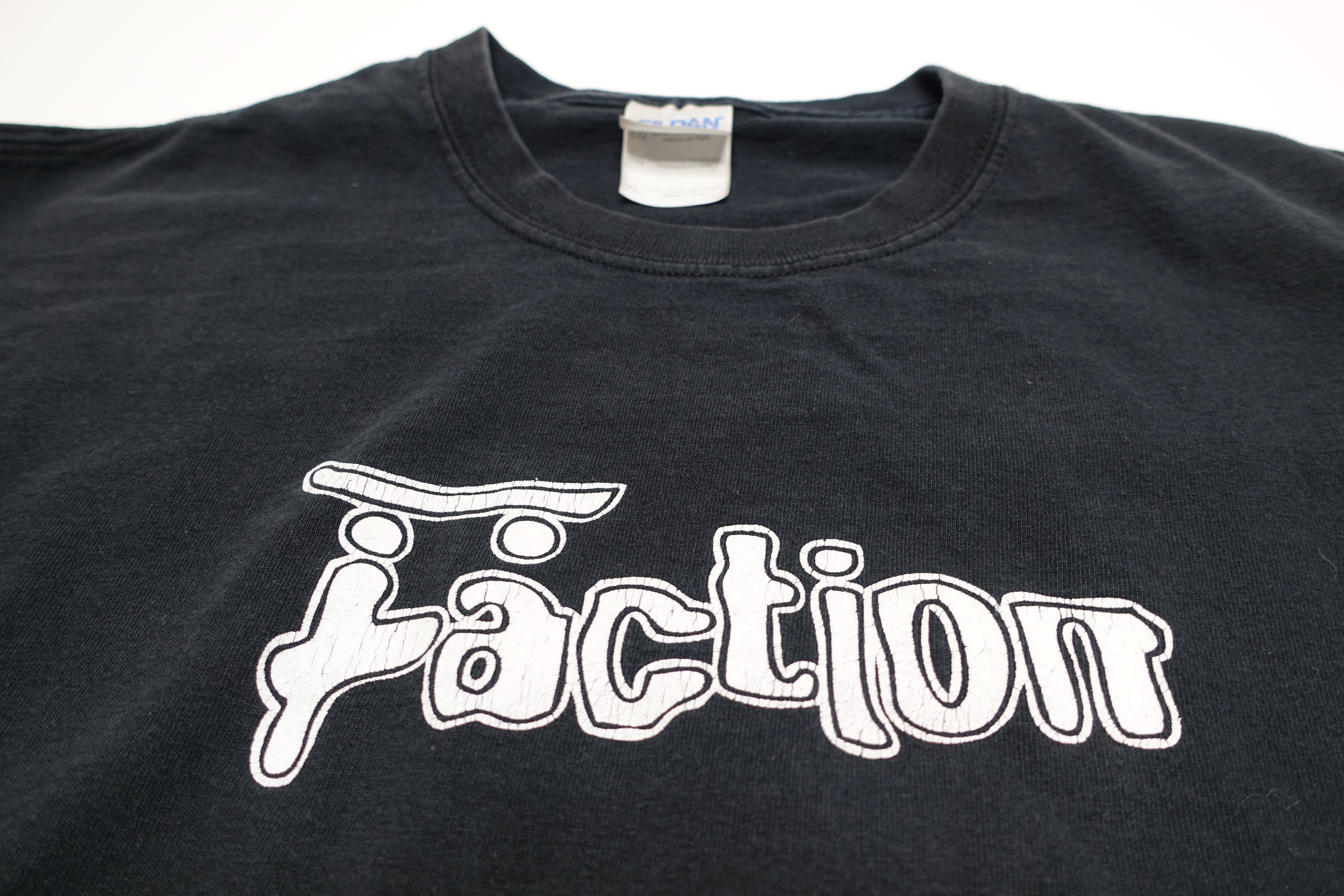 the Faction ‎– Skateboard Logo 2014 Tour Shirt Size XL