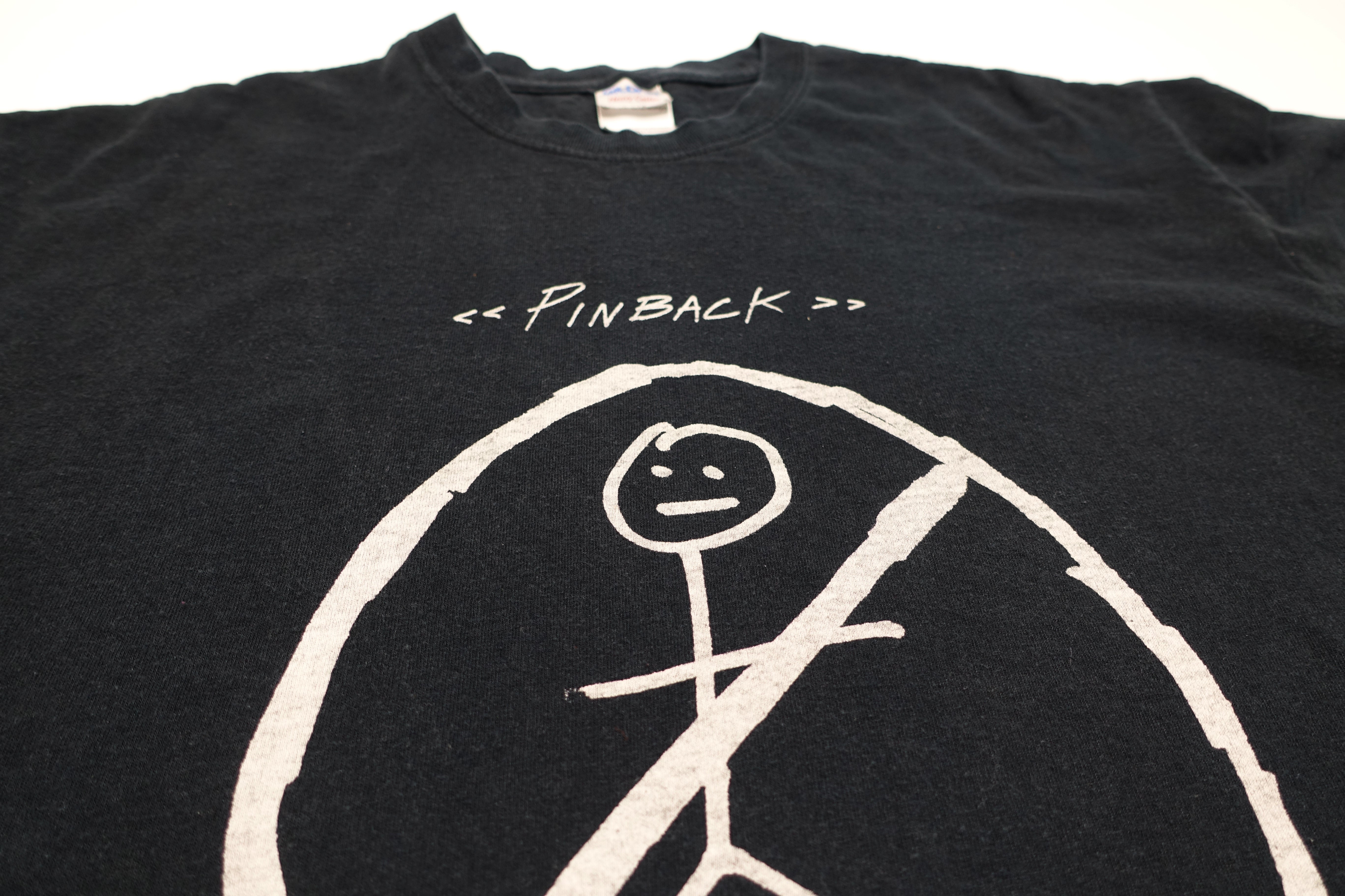 Pinback -  Blue Screen Life Tour Shirt Size Large