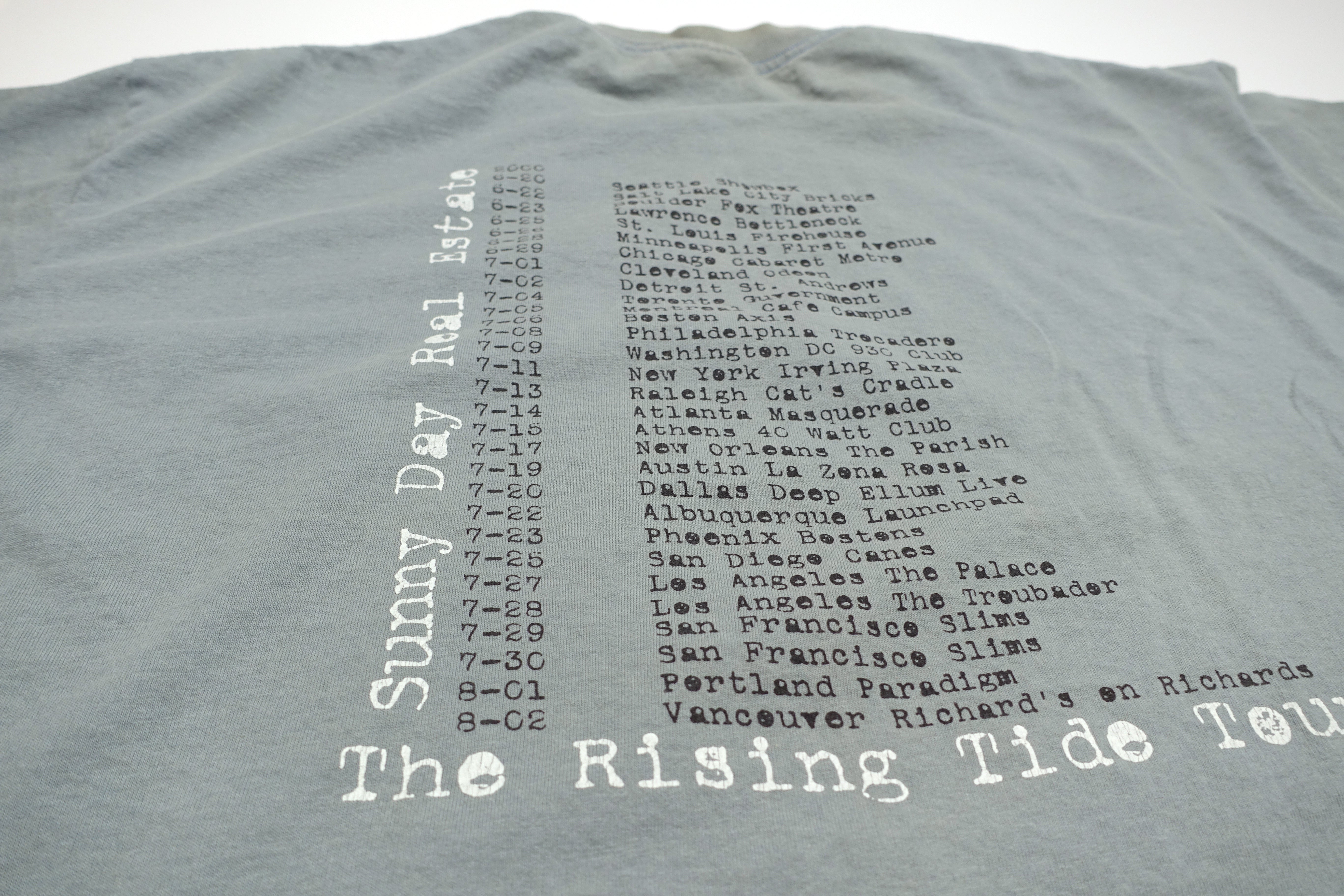 Sunny Day Real Estate ‎– the Rising Tide 2000 US Tour Shirt Size XL