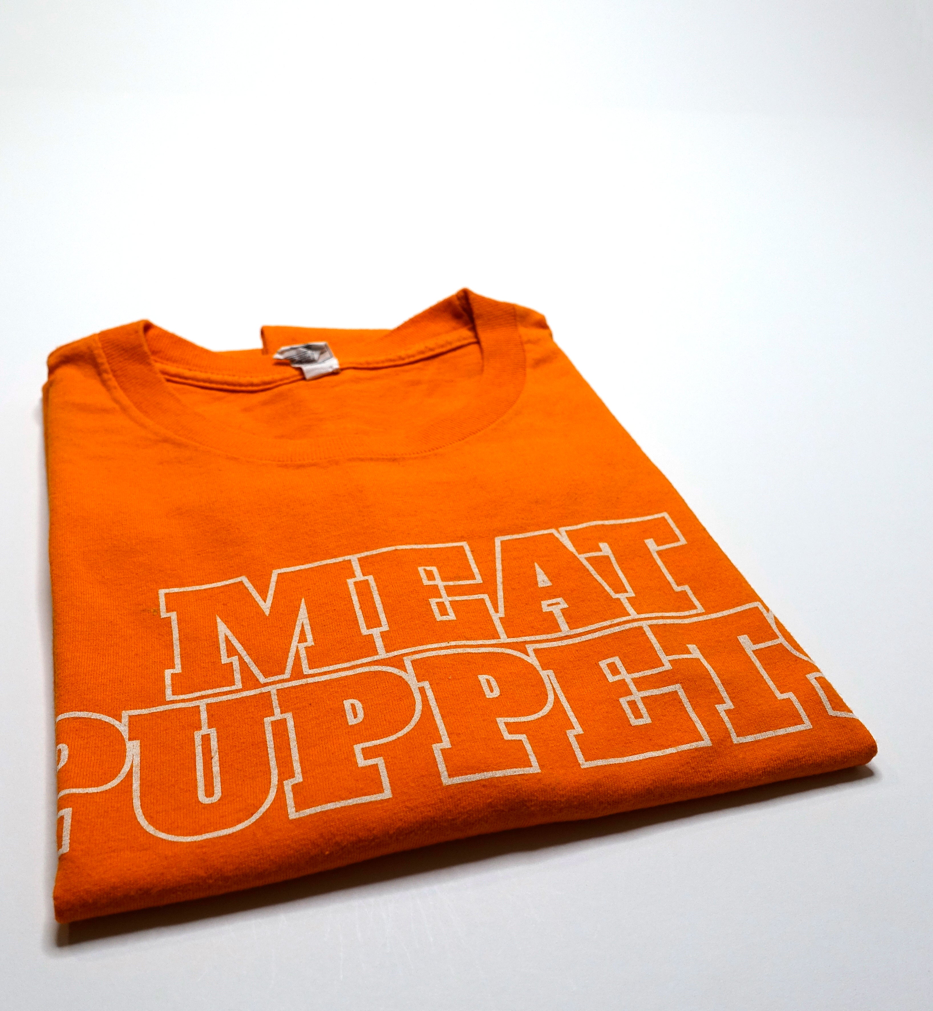 Meat Puppets - Orange Logo Tour Shirt Size Large