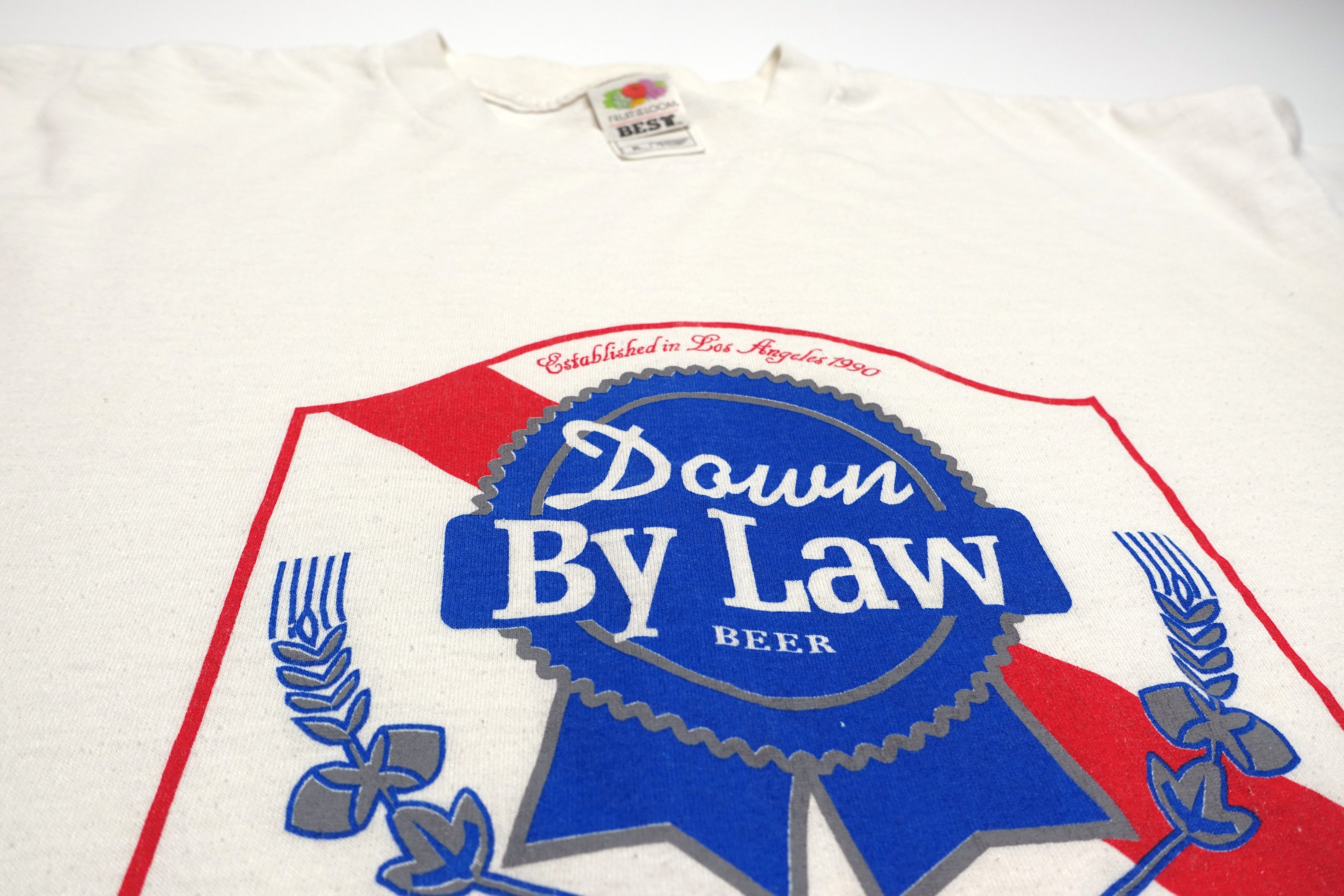 Down By Law - Pabst Beer Logo Tour Shirt Size XL