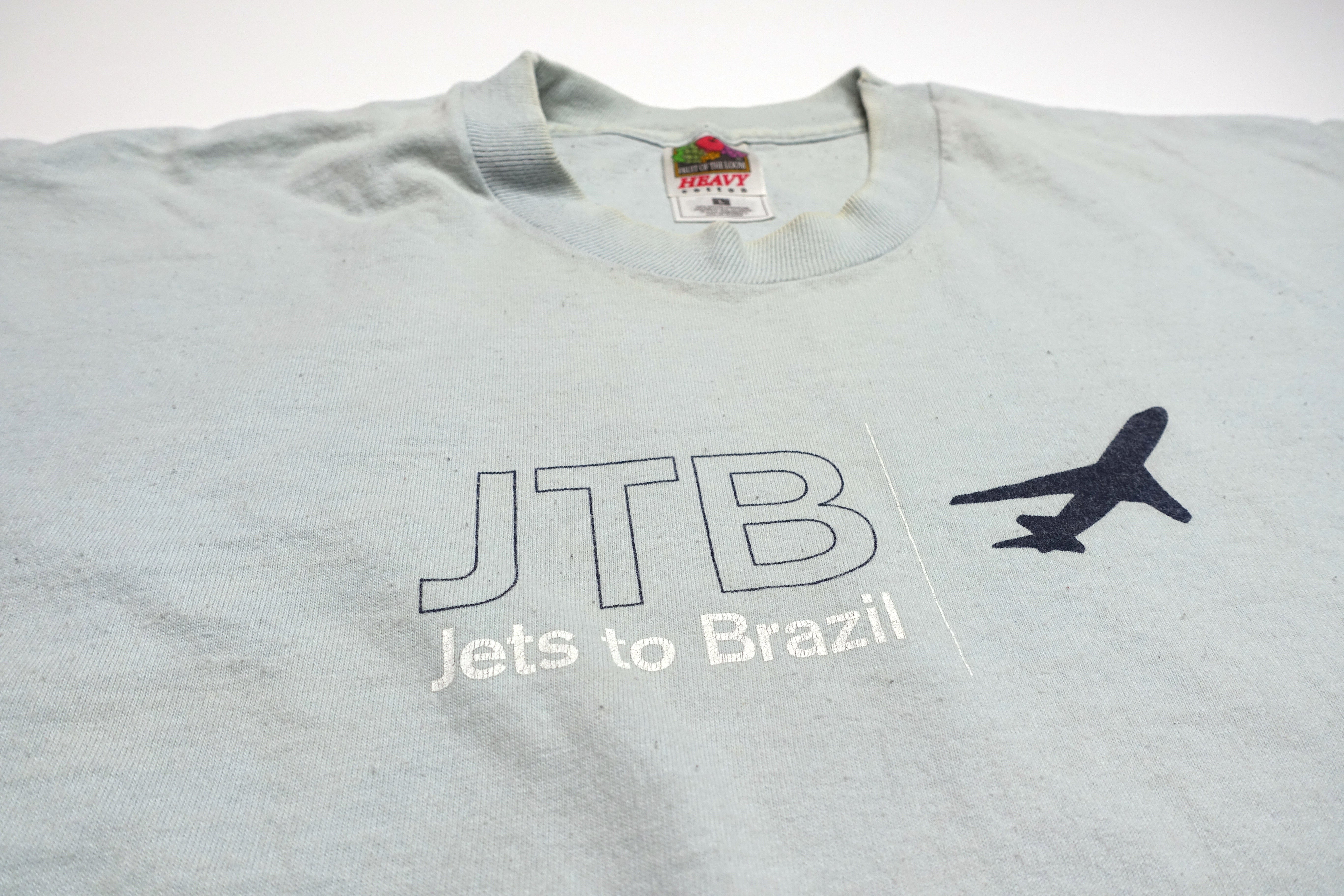 Jets To Brazil - JTB Airlines Tour Shirt Size Large (2)