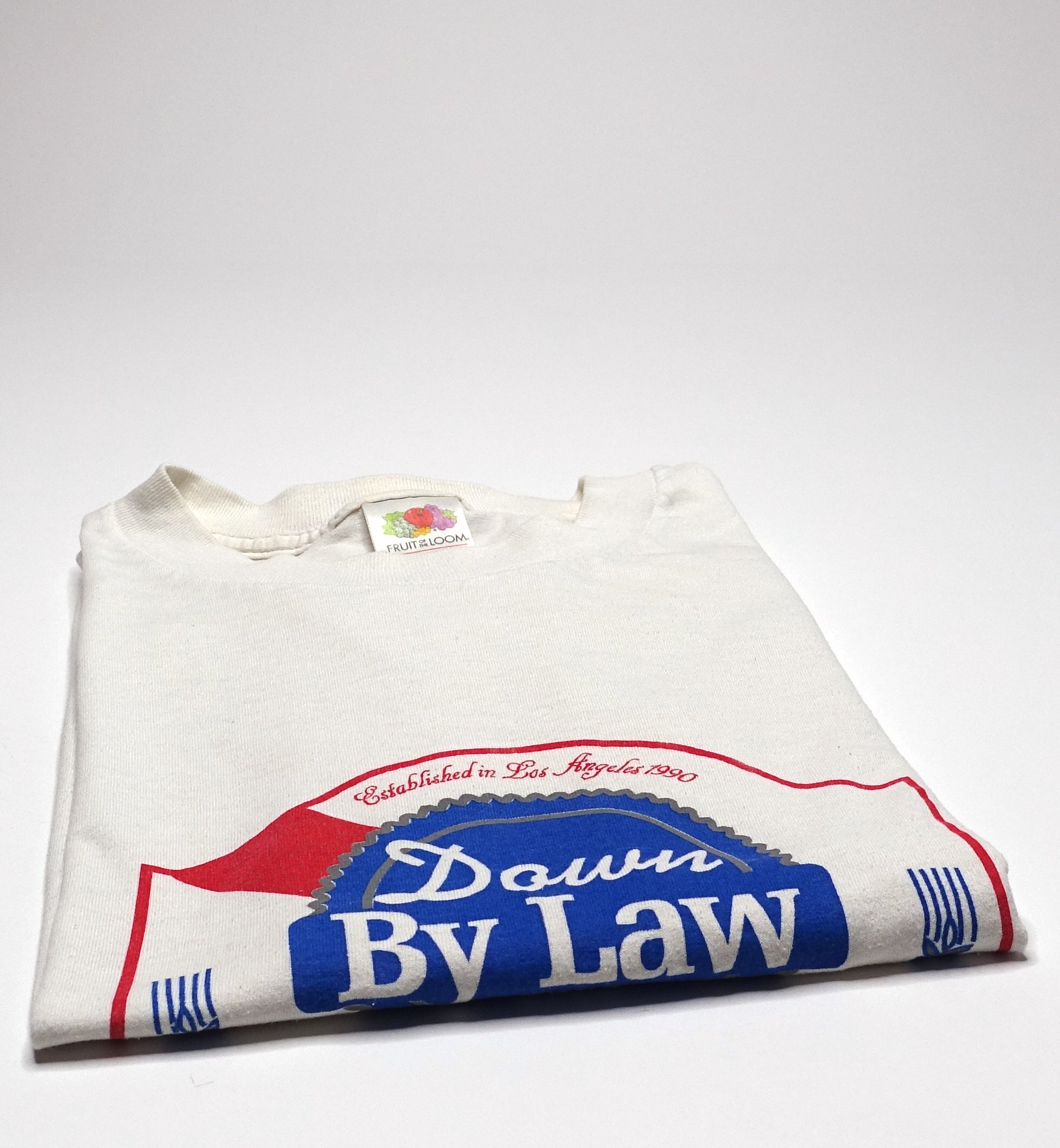 Down By Law - Pabst Beer Logo Tour Shirt Size XL