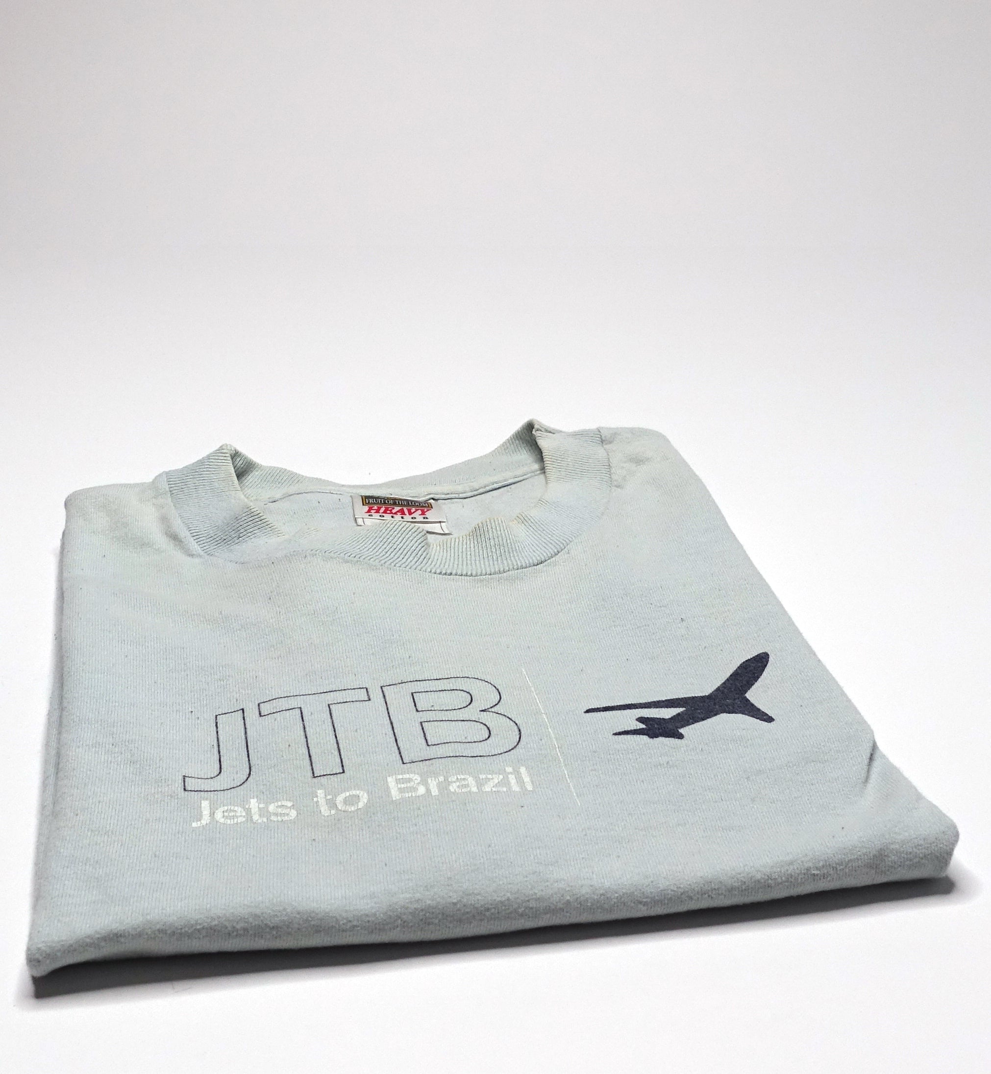 Jets To Brazil - JTB Airlines Tour Shirt Size Large (2)