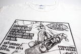 Drunk Injuns / Faction / JFA / McRad - Blue Tile Lounge Skaterock 2014 Reunion Tour Shirt Size Large