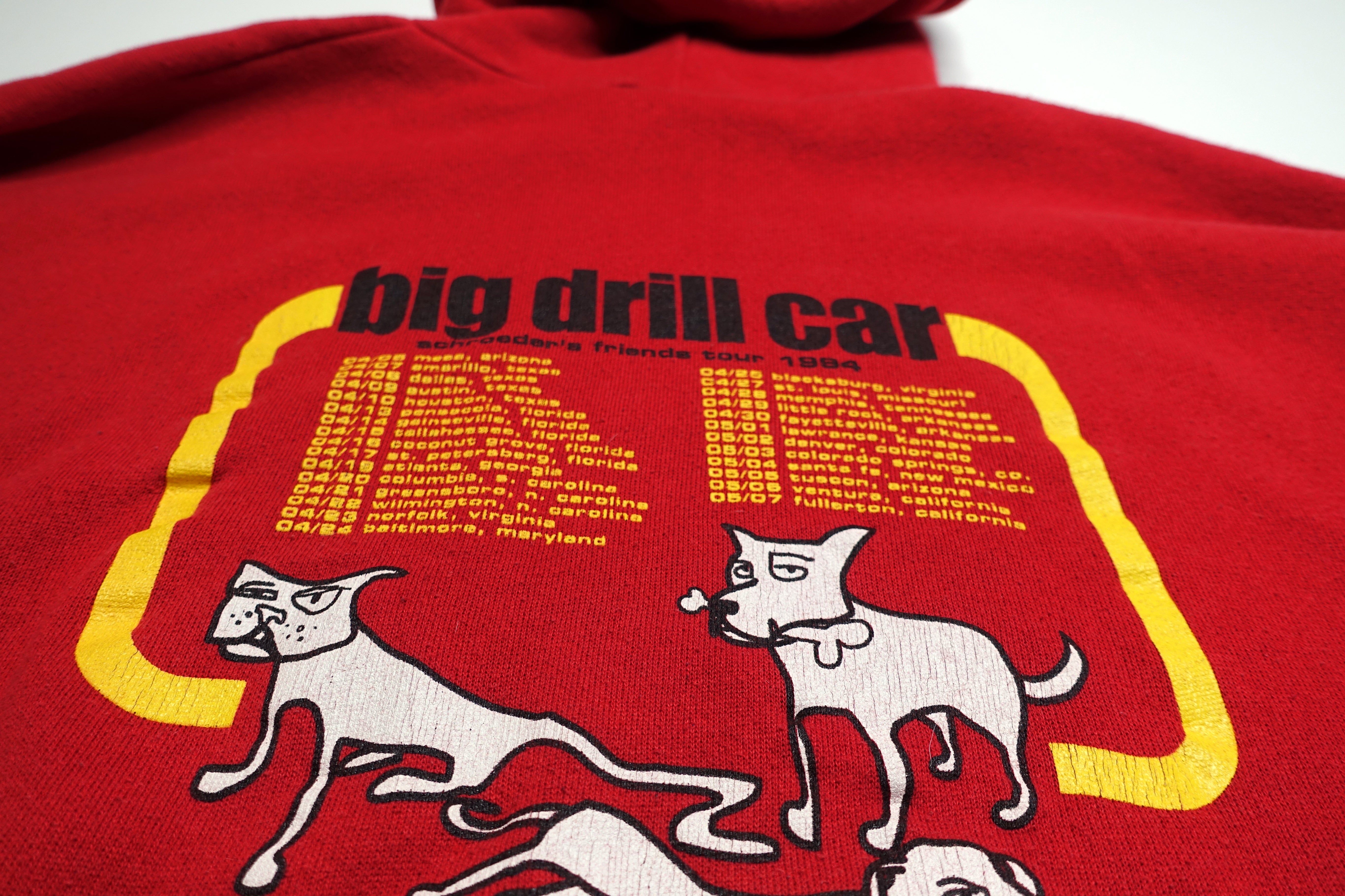 Big Drill Car - Schroeder's Friends 1994 US Tour Sweat Shirt Size XL